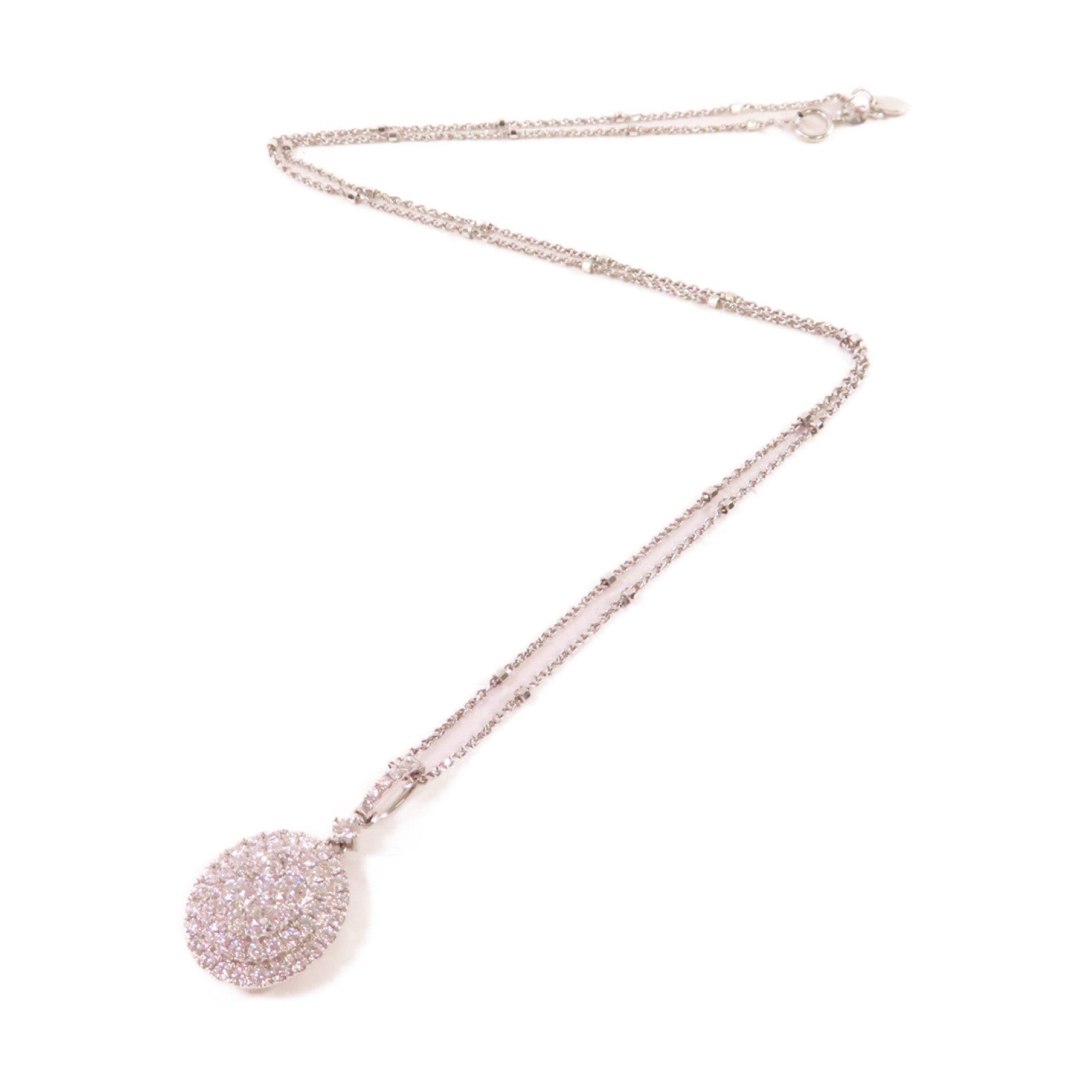 JEWELRY 18K白金/0.96ct鑽石Diamond Necklace項鏈