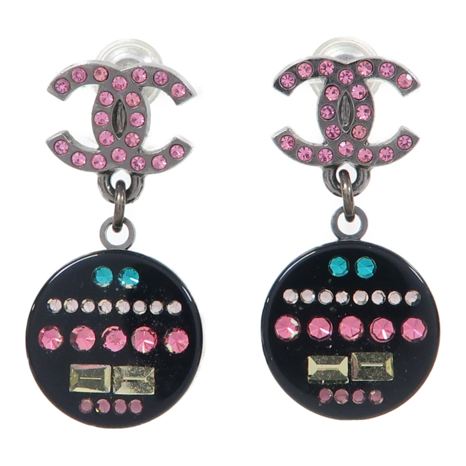 CHANEL PVC Earrings耳環黑色