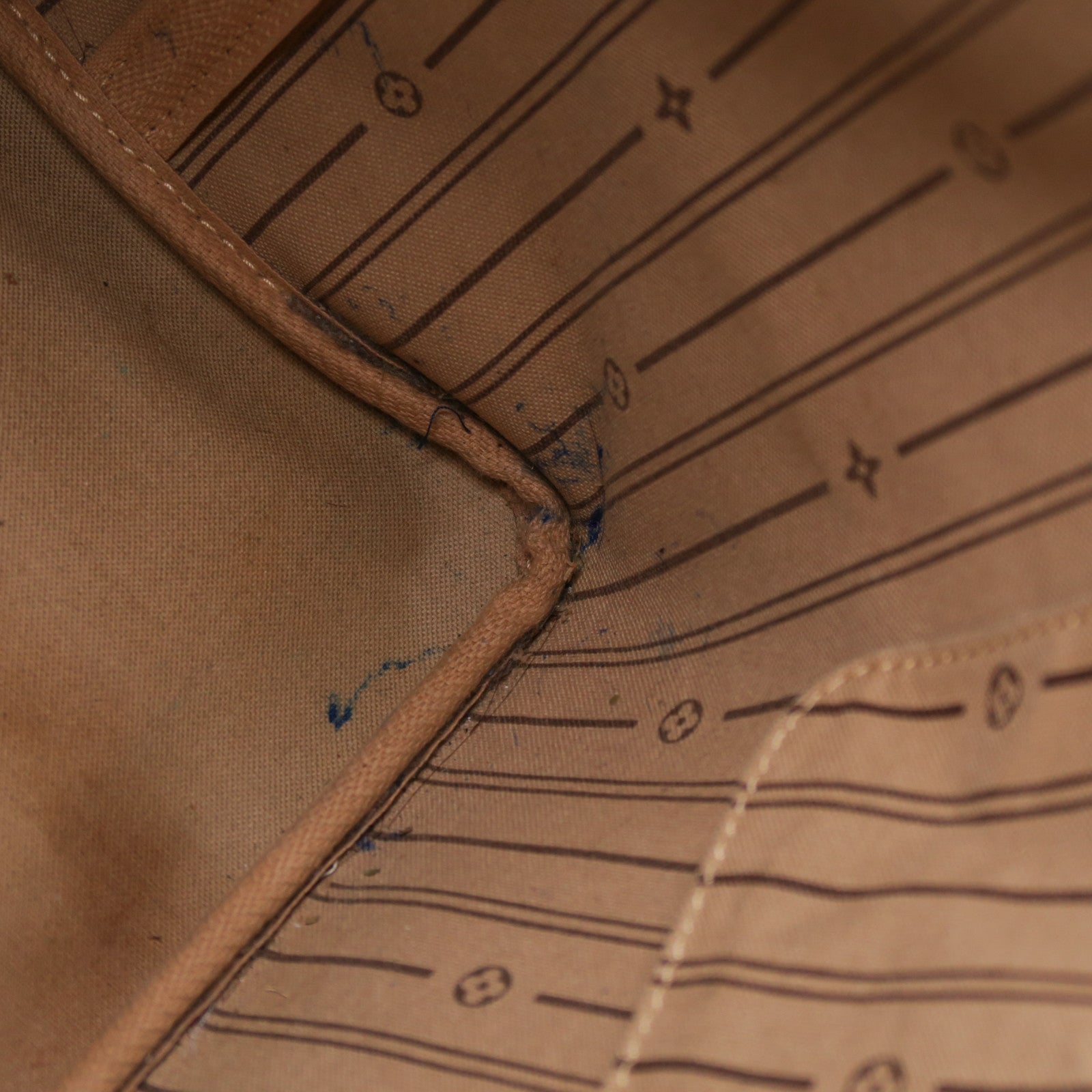 LOUIS VUITTON 【激減優惠】Monogram Neverfull GM金扣手挽袋啡色