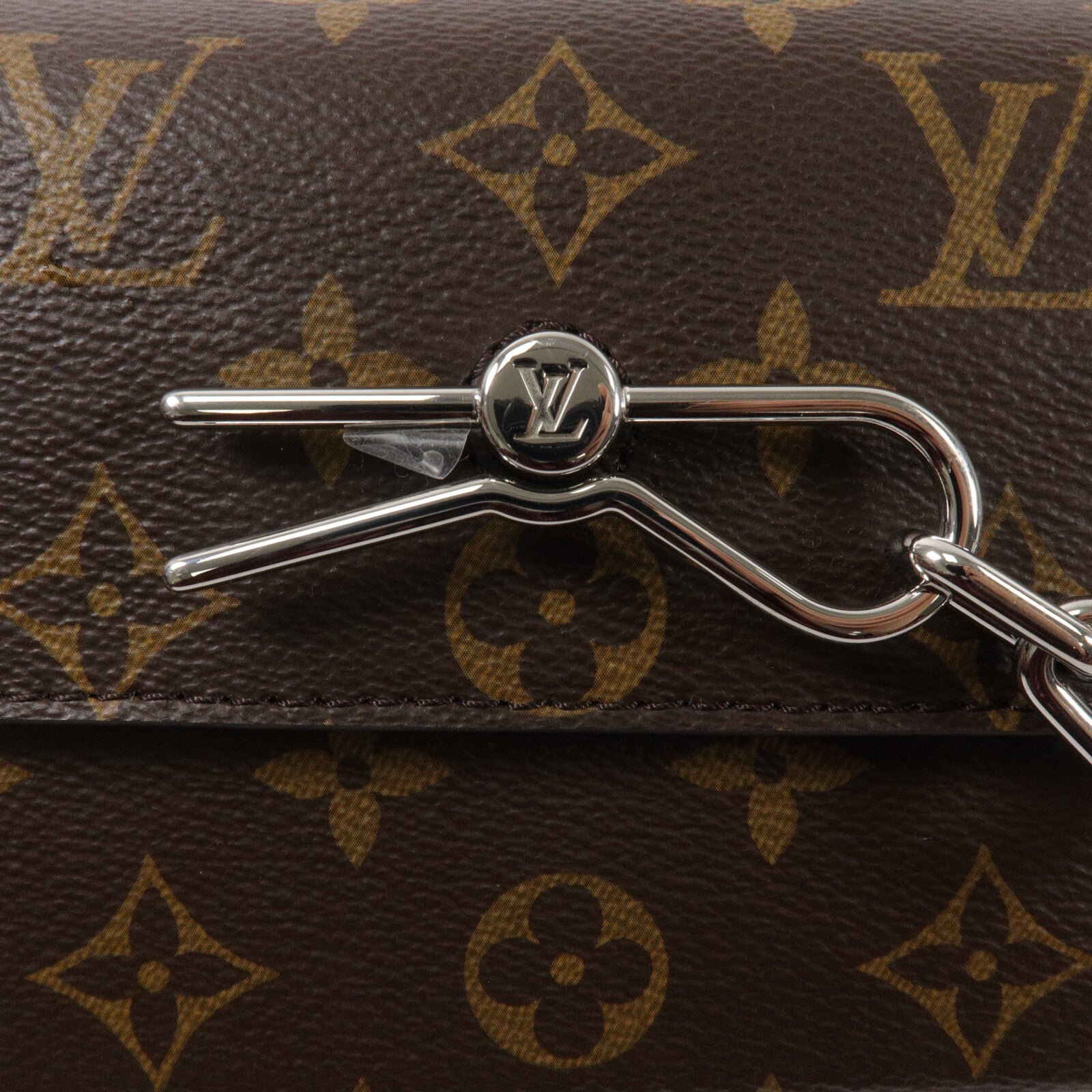 LOUIS VUITTON Monogram Macassar Steamer Wearable Wallet肩背袋