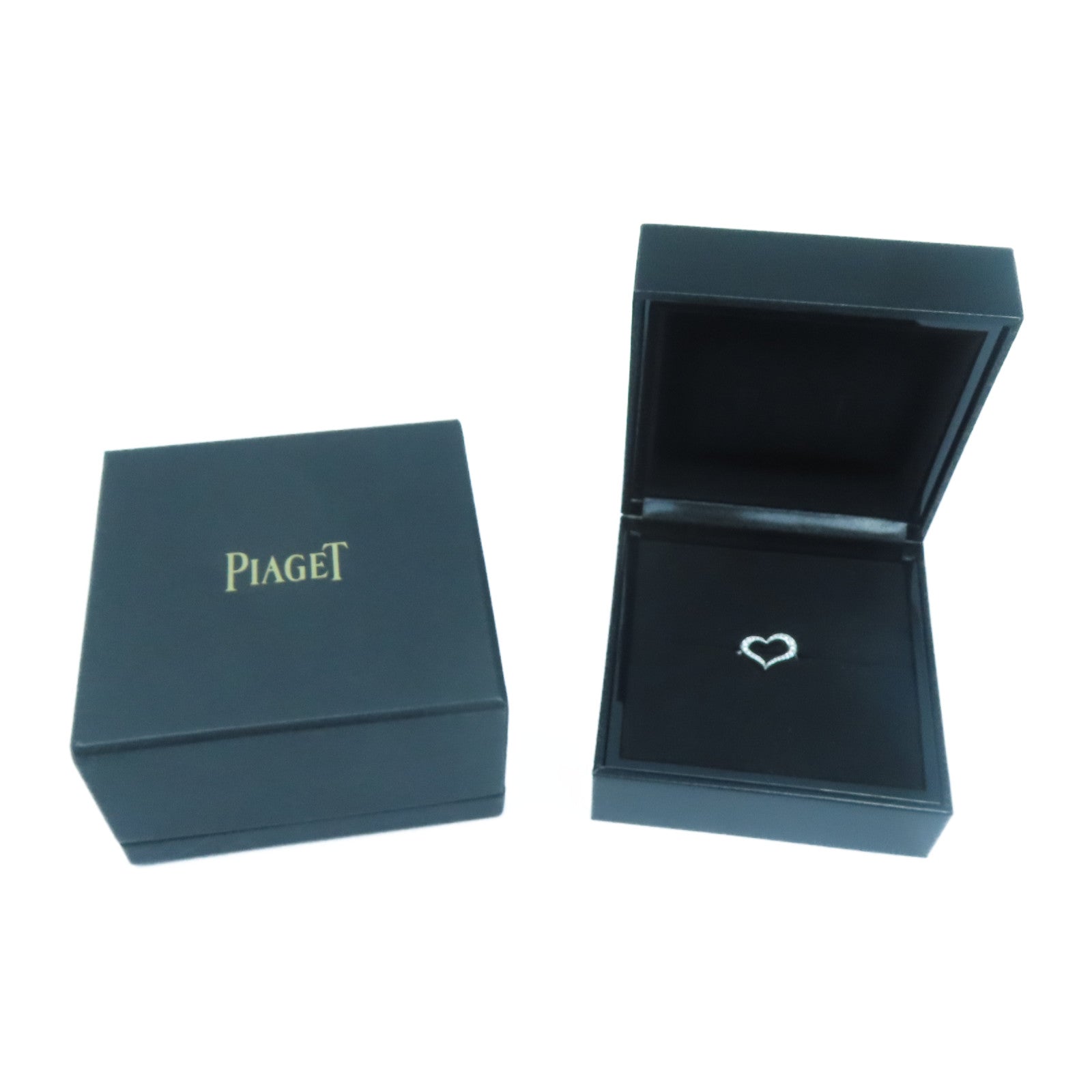 PIAGET 【激減優惠】18K白金Heart Ring戒指US#6