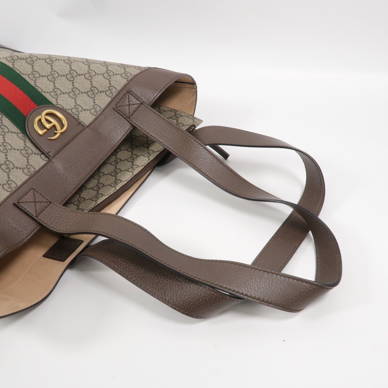 GUCCI 塗層帆布Tote Bag肩背袋
