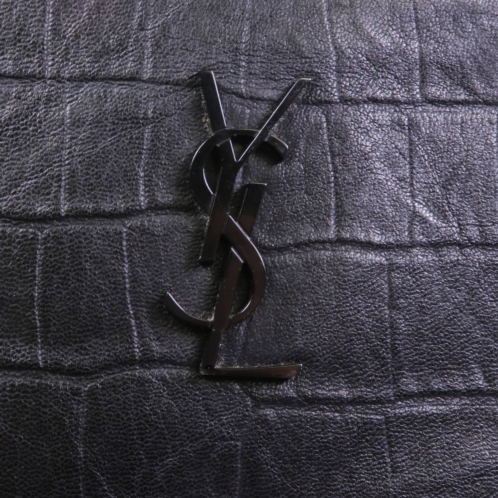 SAINT LAURENT 牛皮皮革Clutch手拿包