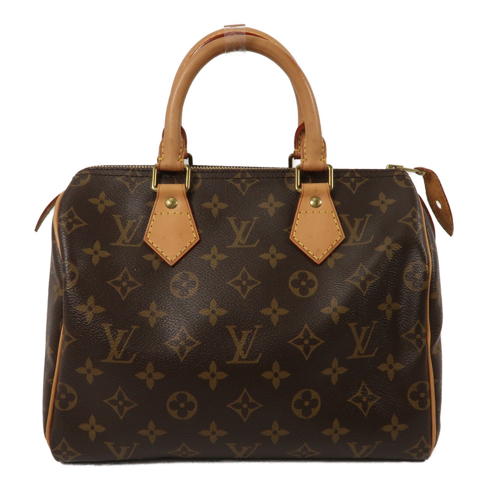 LOUIS VUITTON Monogram Speedy 25金扣手挽袋