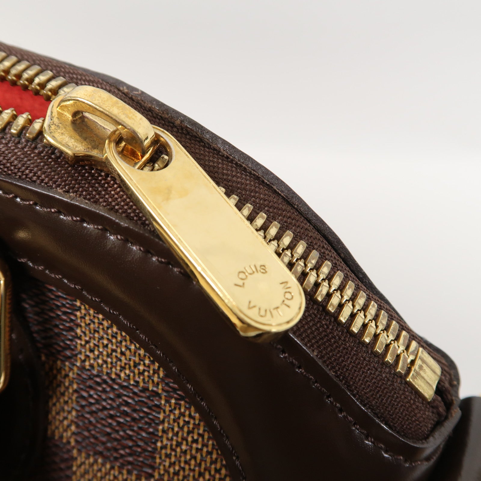LOUIS VUITTON 【激減優惠】Damier Ebene Trevi PM金扣手挽肩背兩用袋啡色