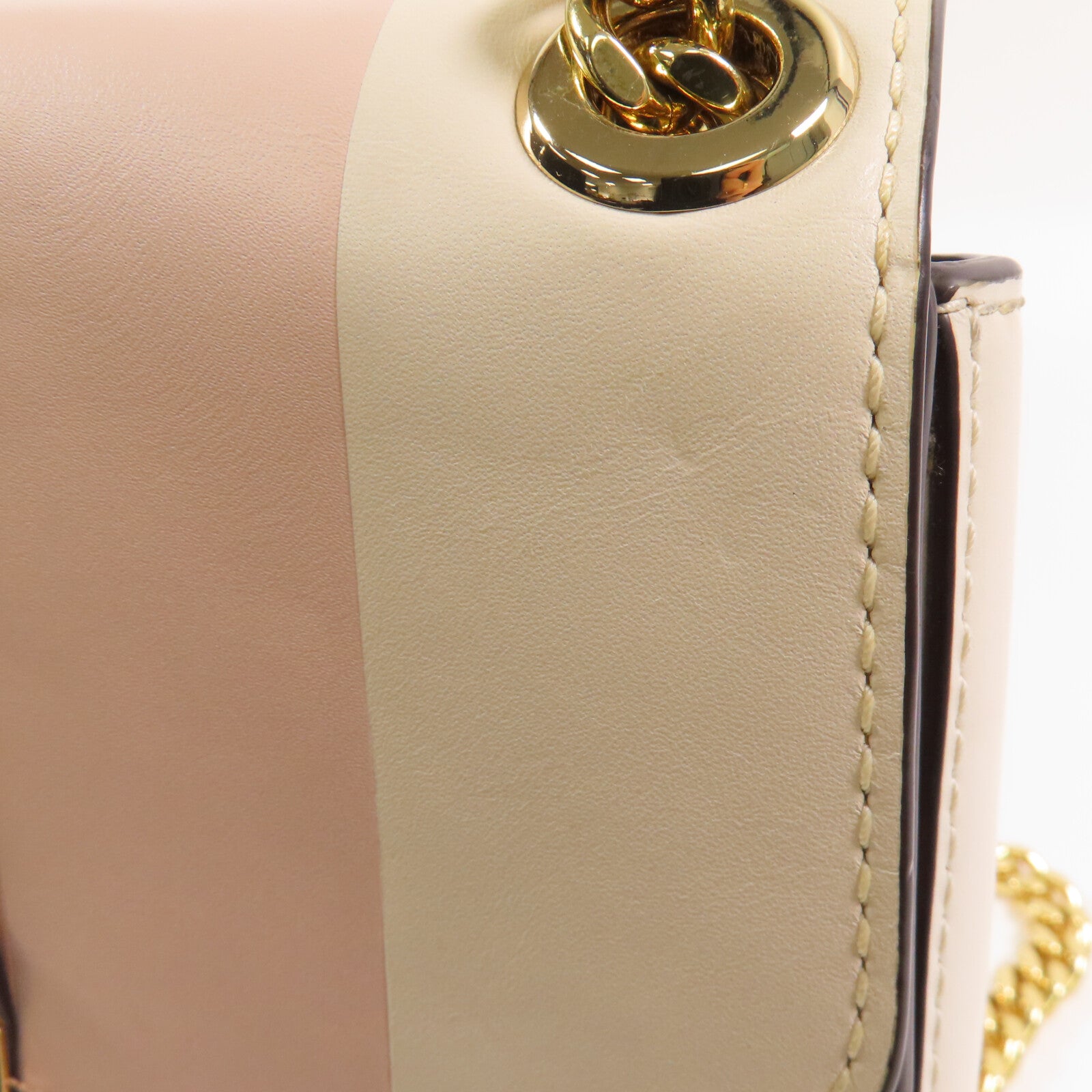 Michael Kors 【激減優惠】牛皮皮革Chain Shoulder Bag金扣鏈帶肩背袋