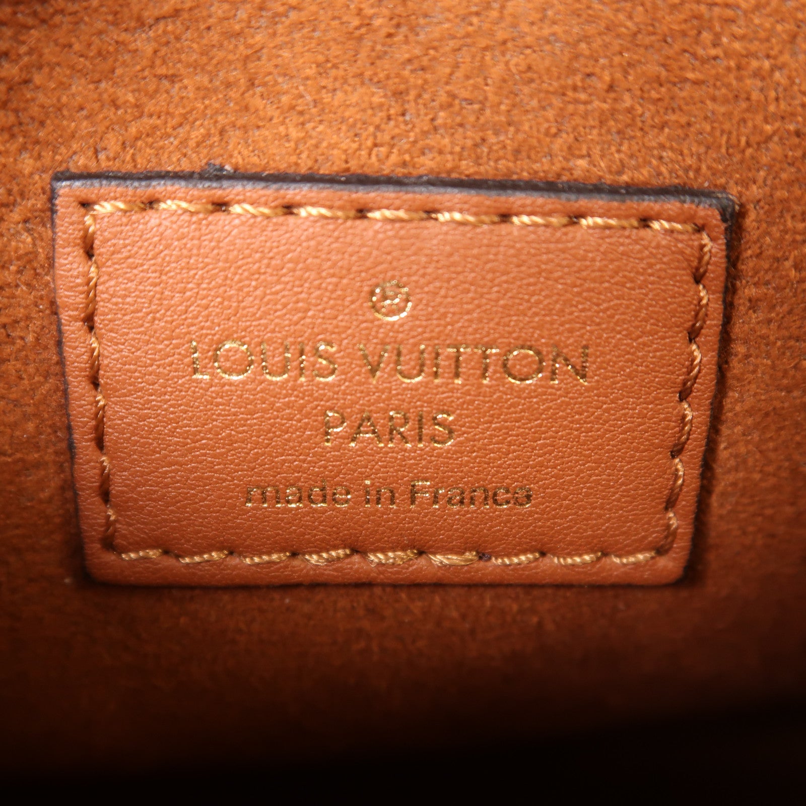 LOUIS VUITTON Monogram Locky BB金扣手挽肩背兩用袋棕色
