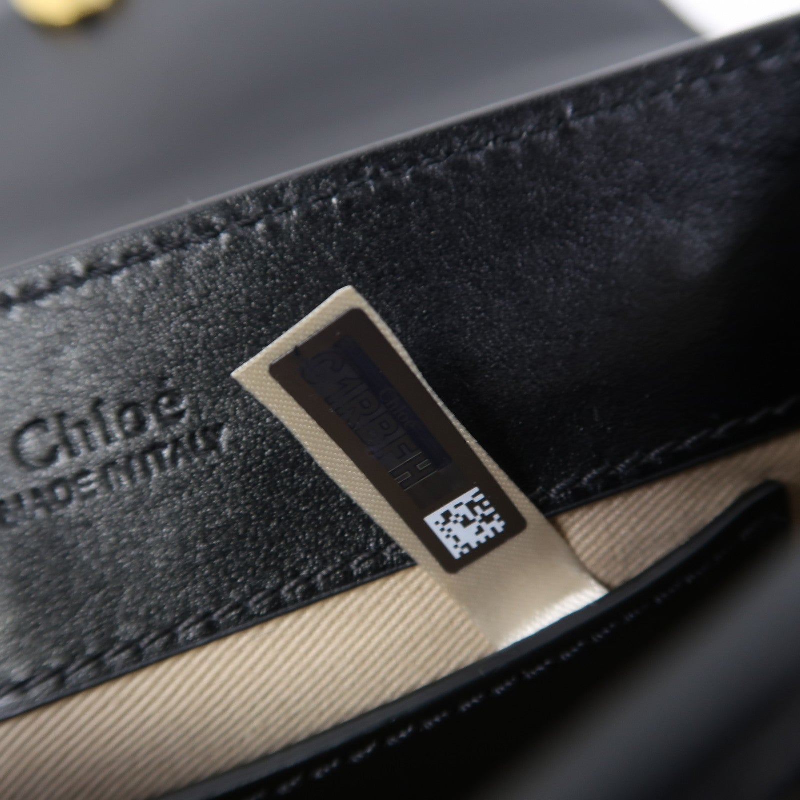 Chloe 【激減優惠】牛皮皮革Waist Bag金扣腰包黑色