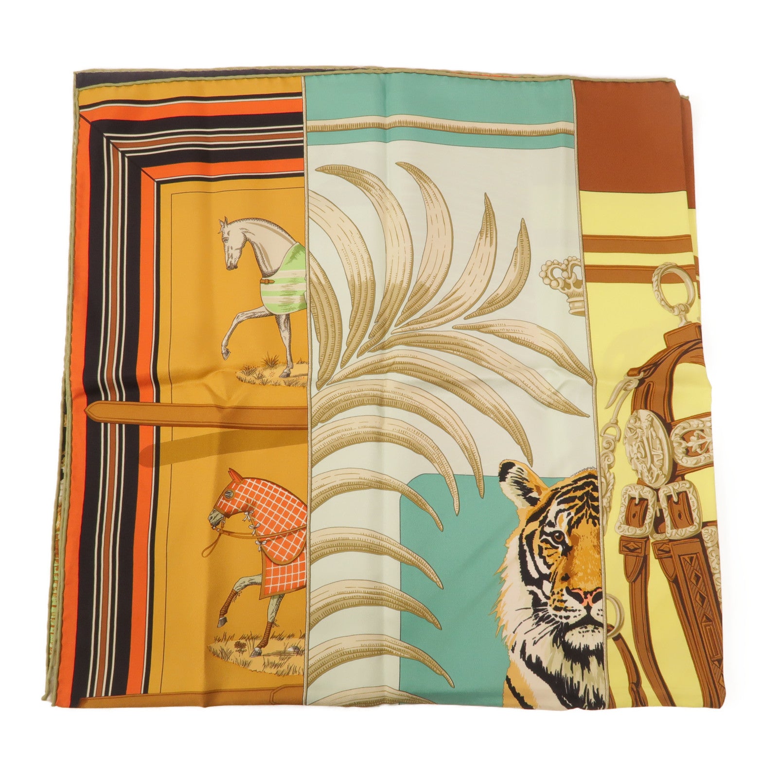 HERMES 絲質Scarf 90x90絲巾