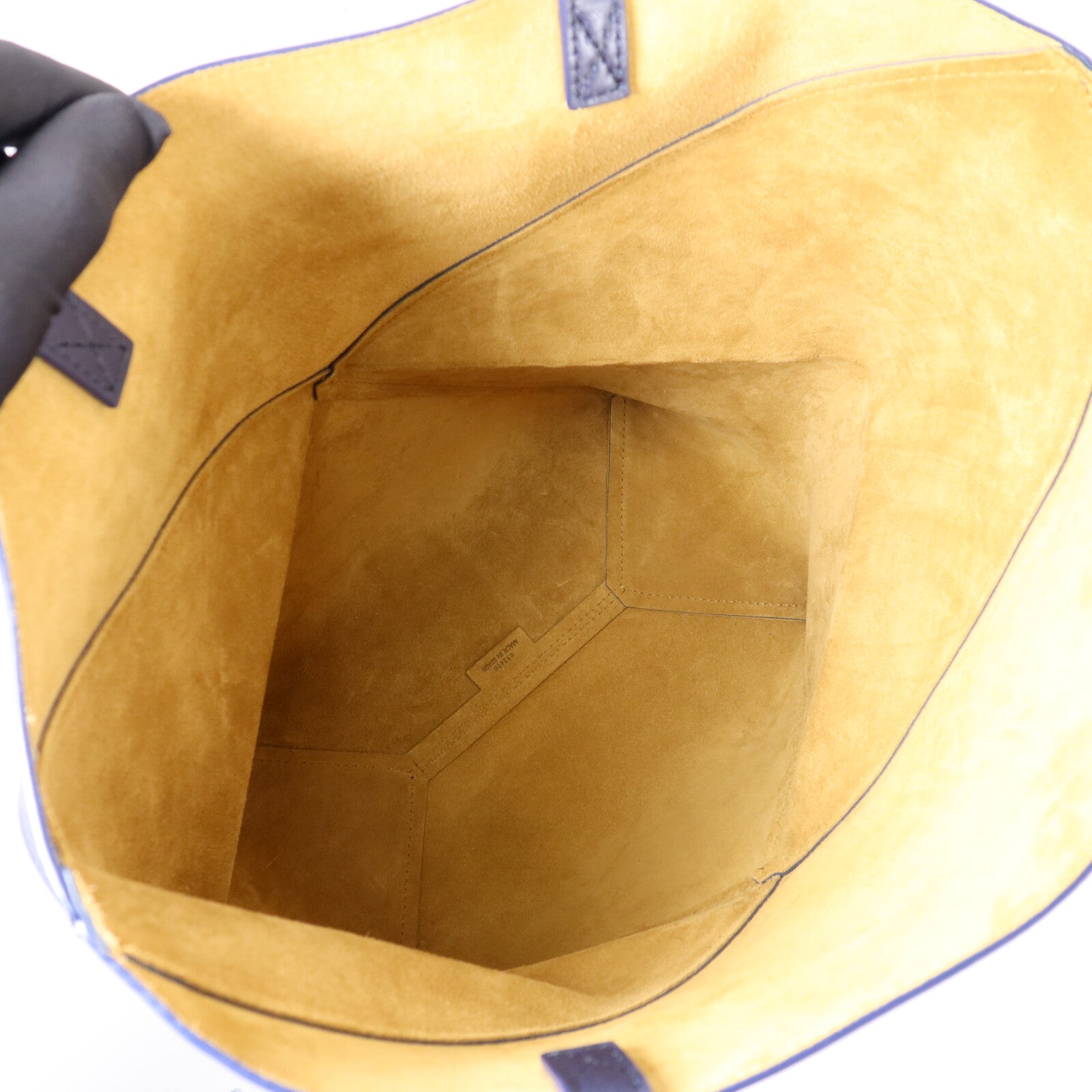 LOEWE 牛皮皮革Puzzle Fold Medium手挽袋