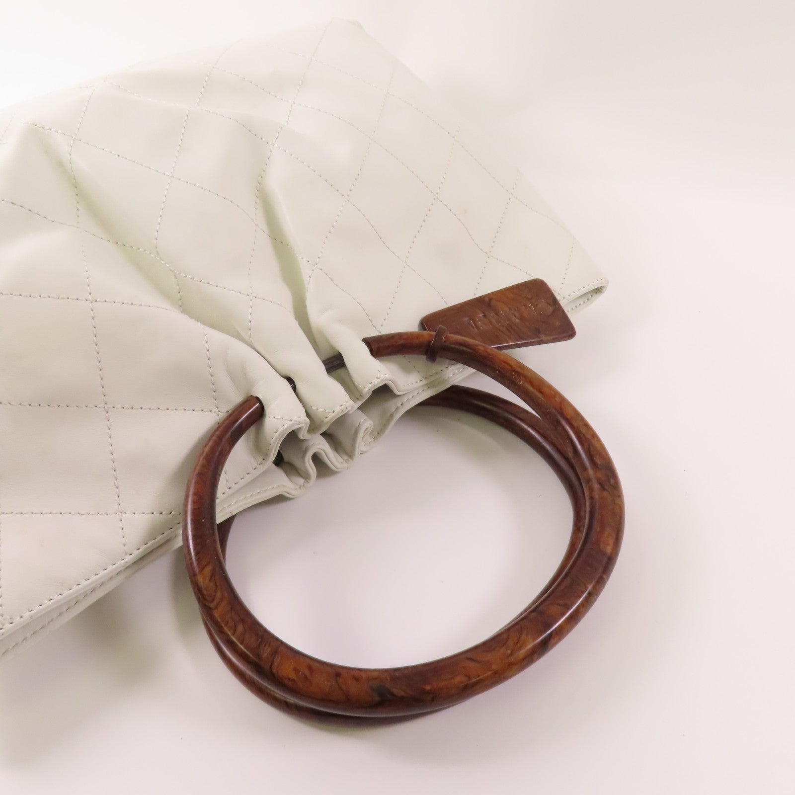 CHANEL 羊皮皮革Handbag手挽袋