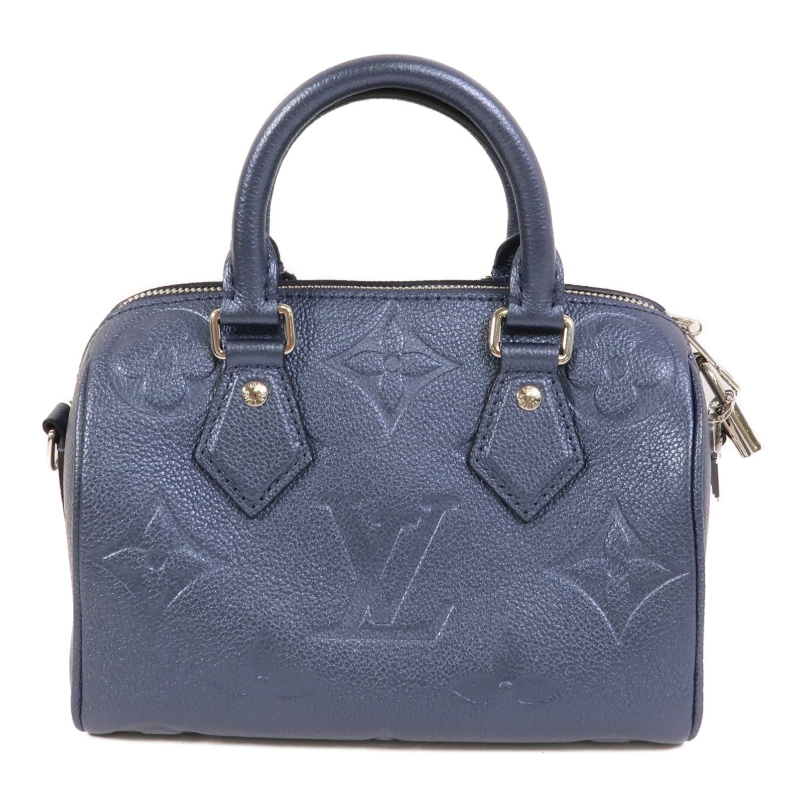 LOUIS VUITTON Monogram Empreinte Speedy Bandouliere 20手挽肩背兩用袋