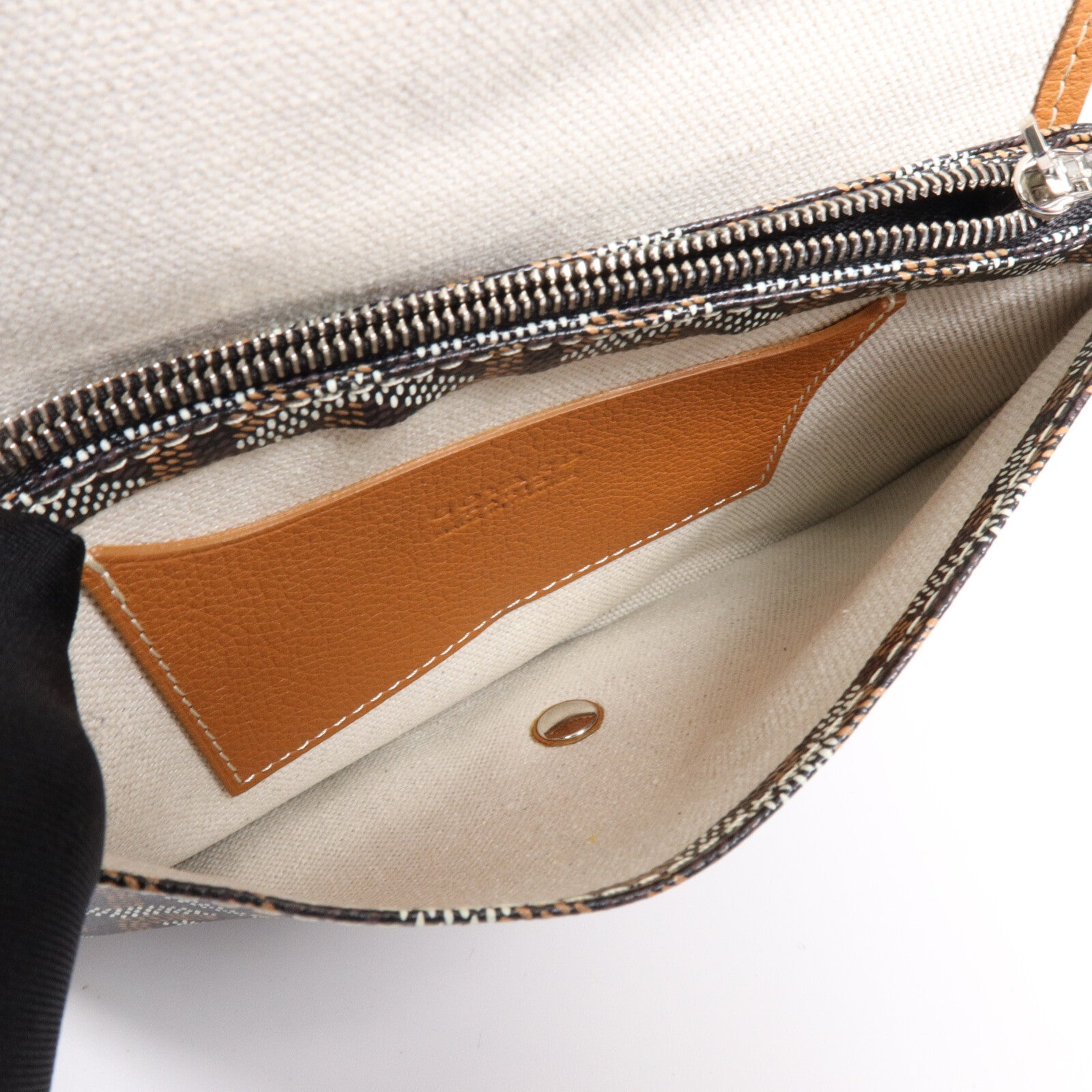 GOYARD 塗層帆布Plumet Pocket Wallet肩背袋