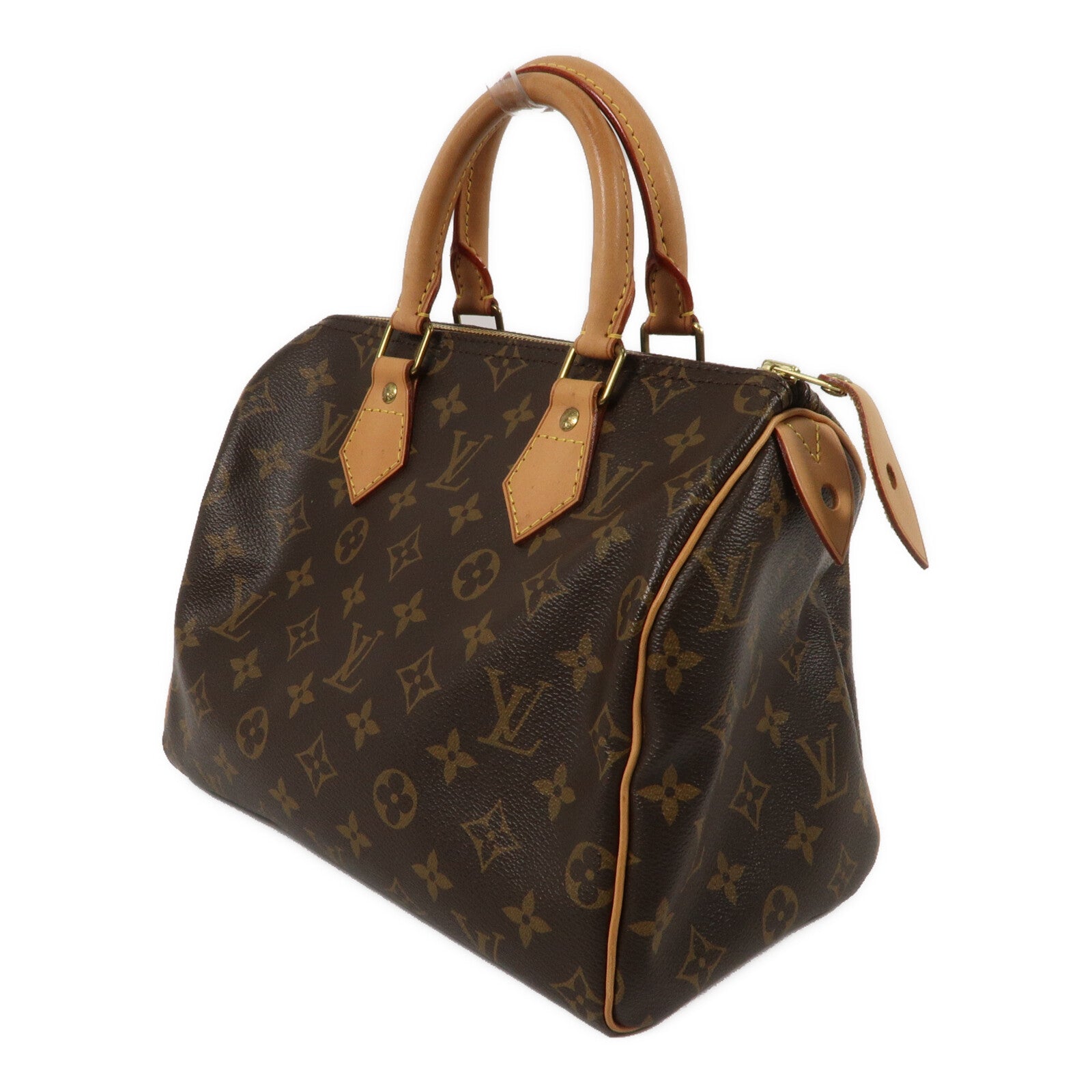 LOUIS VUITTON Monogram Speedy 25金扣手挽袋