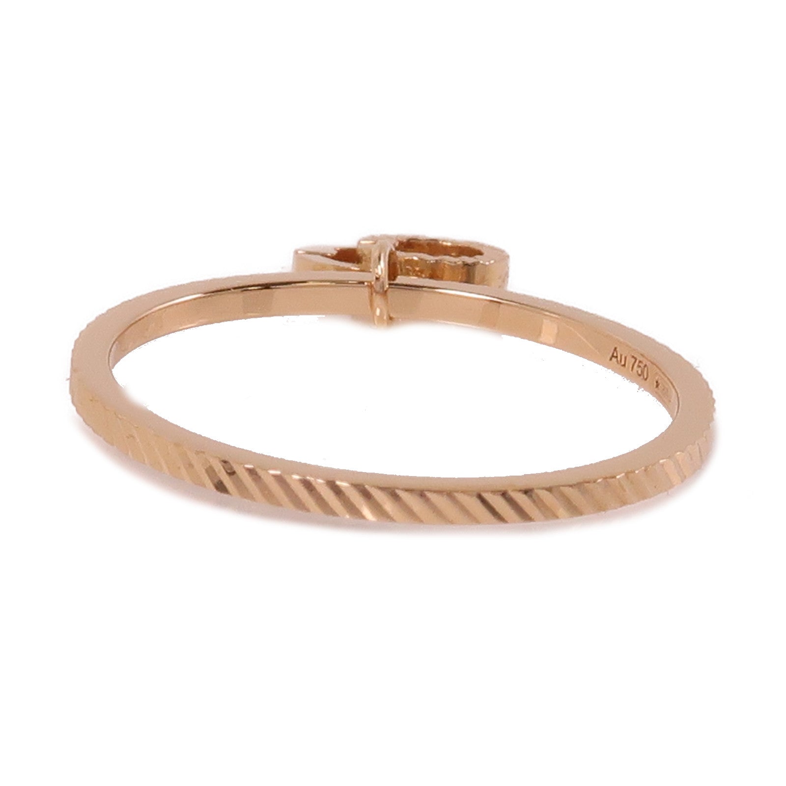 GUCCI 18K玫瑰金GG Running Charm Ring戒指US#6.75 – Brand Off