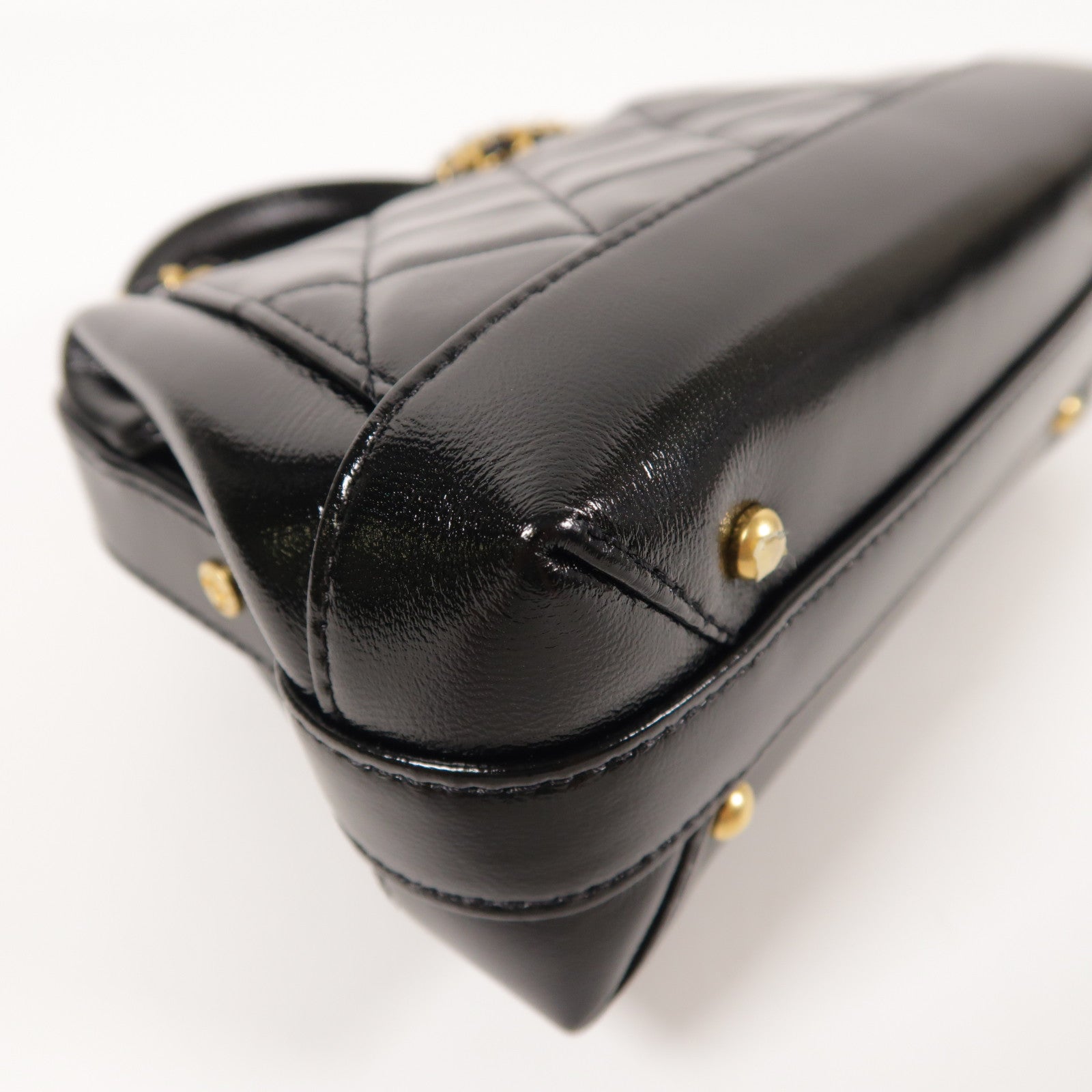 CHANEL【激減優惠】 牛皮皮革Shoulder Bag金扣鏈帶手挽肩背兩用袋