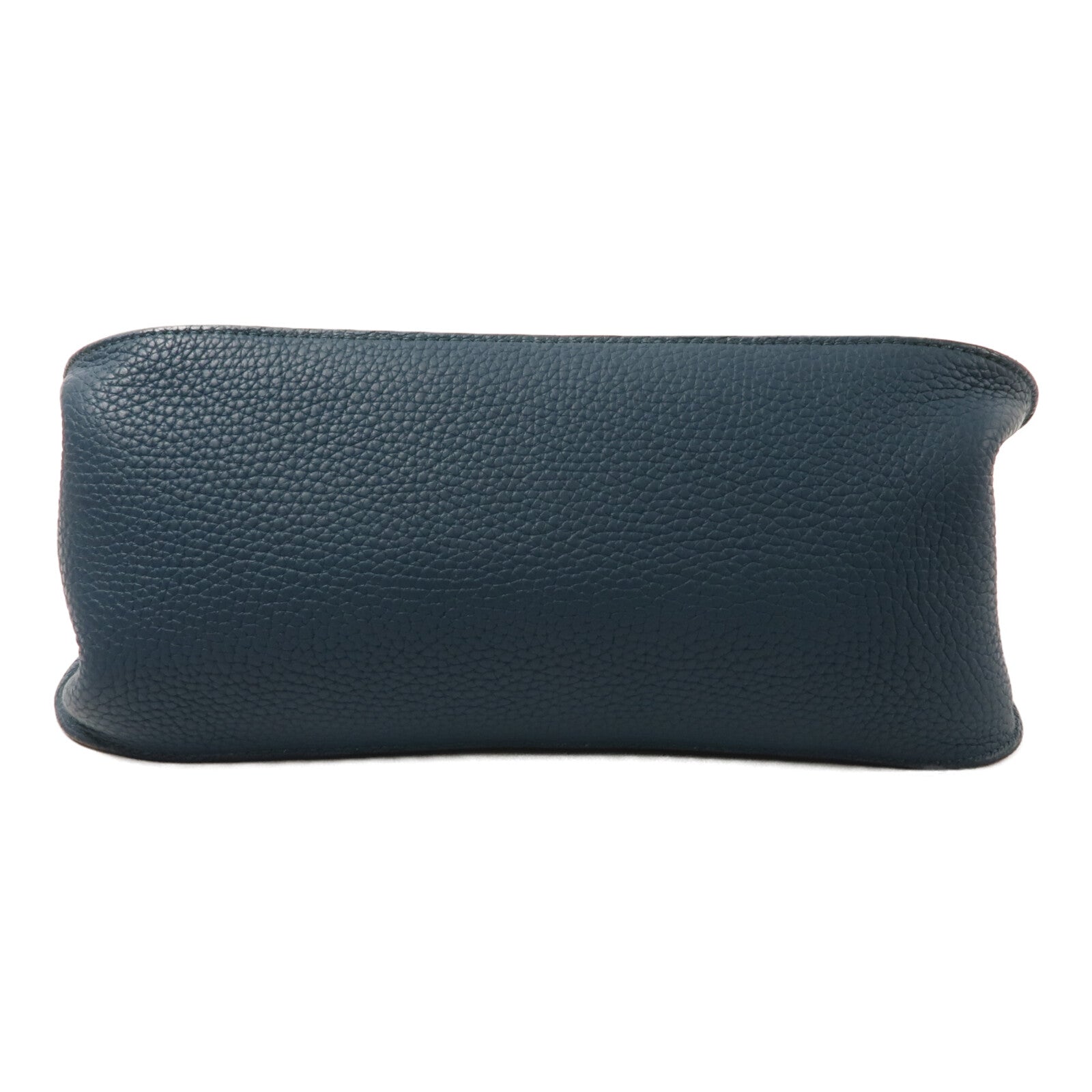 HERMES Clemence皮革Jypsiere 28肩背袋Colvert/Turquoise