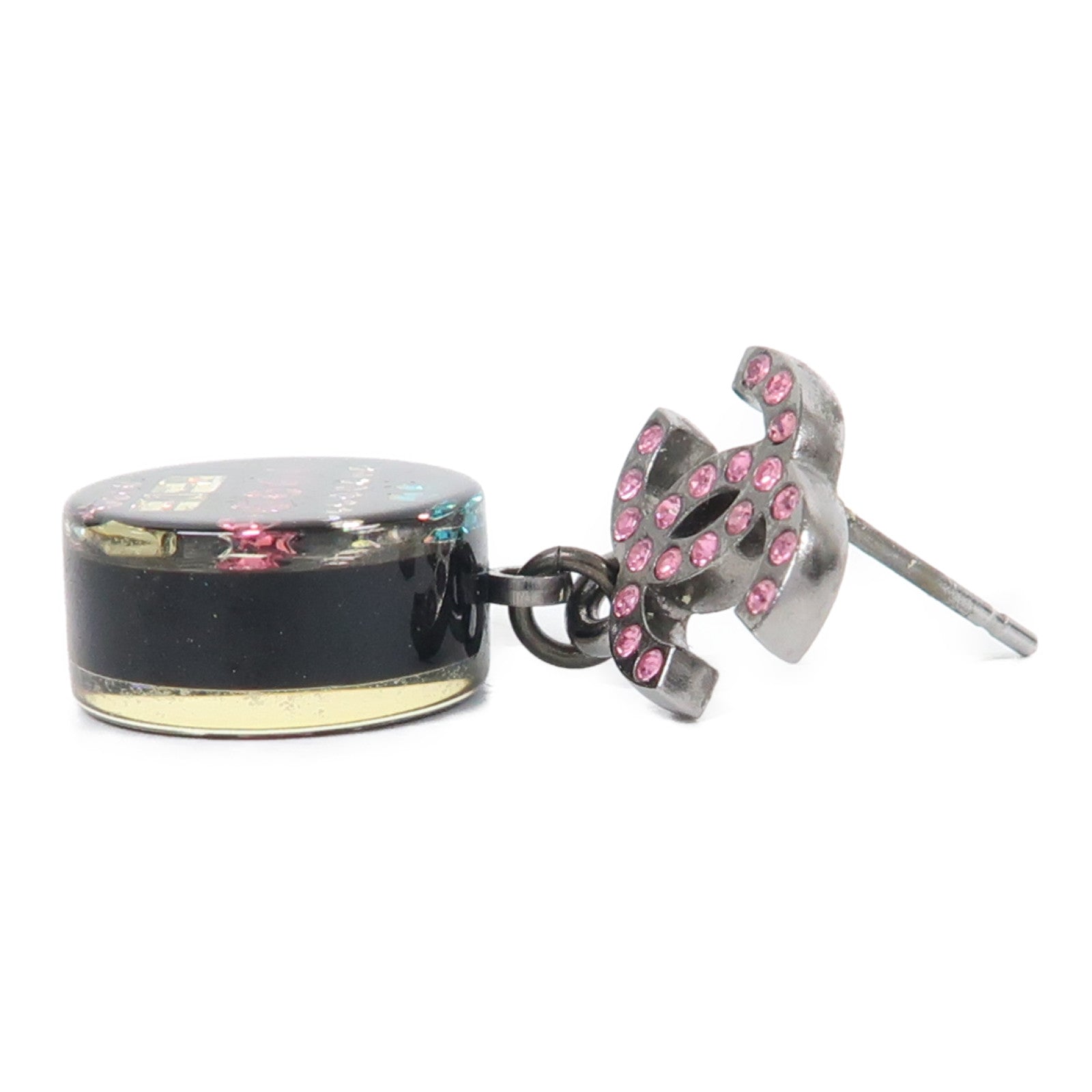 CHANEL PVC Earrings耳環黑色