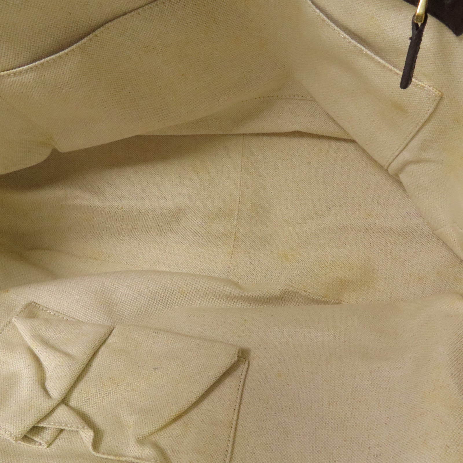 GUCCI 帆布/牛皮皮革Double G Boston Bag金扣波士頓包