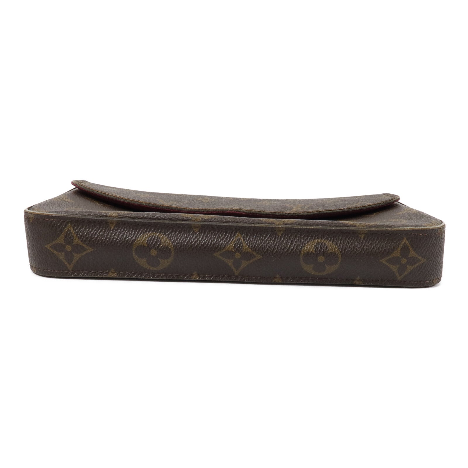 LOUIS VUITTON Monogram Pochette Felicie金扣鏈帶肩背袋