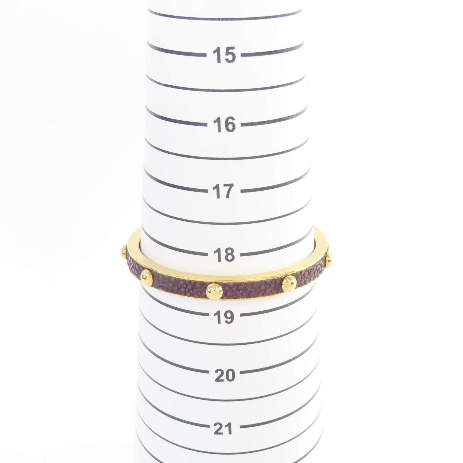 LOUIS VUITTON 【激減優惠】金屬Bangle S手鐲金色/紫色