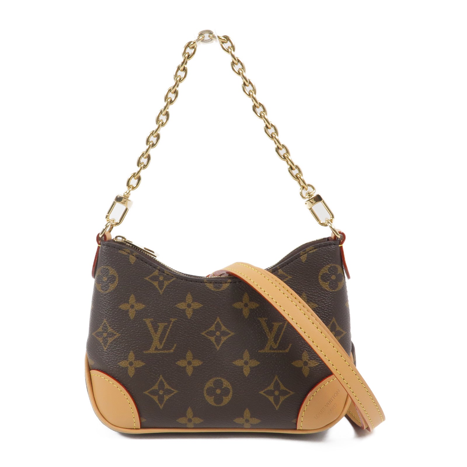 LOUIS VUITTON Monogram Nano Boulogne手挽肩背兩用袋