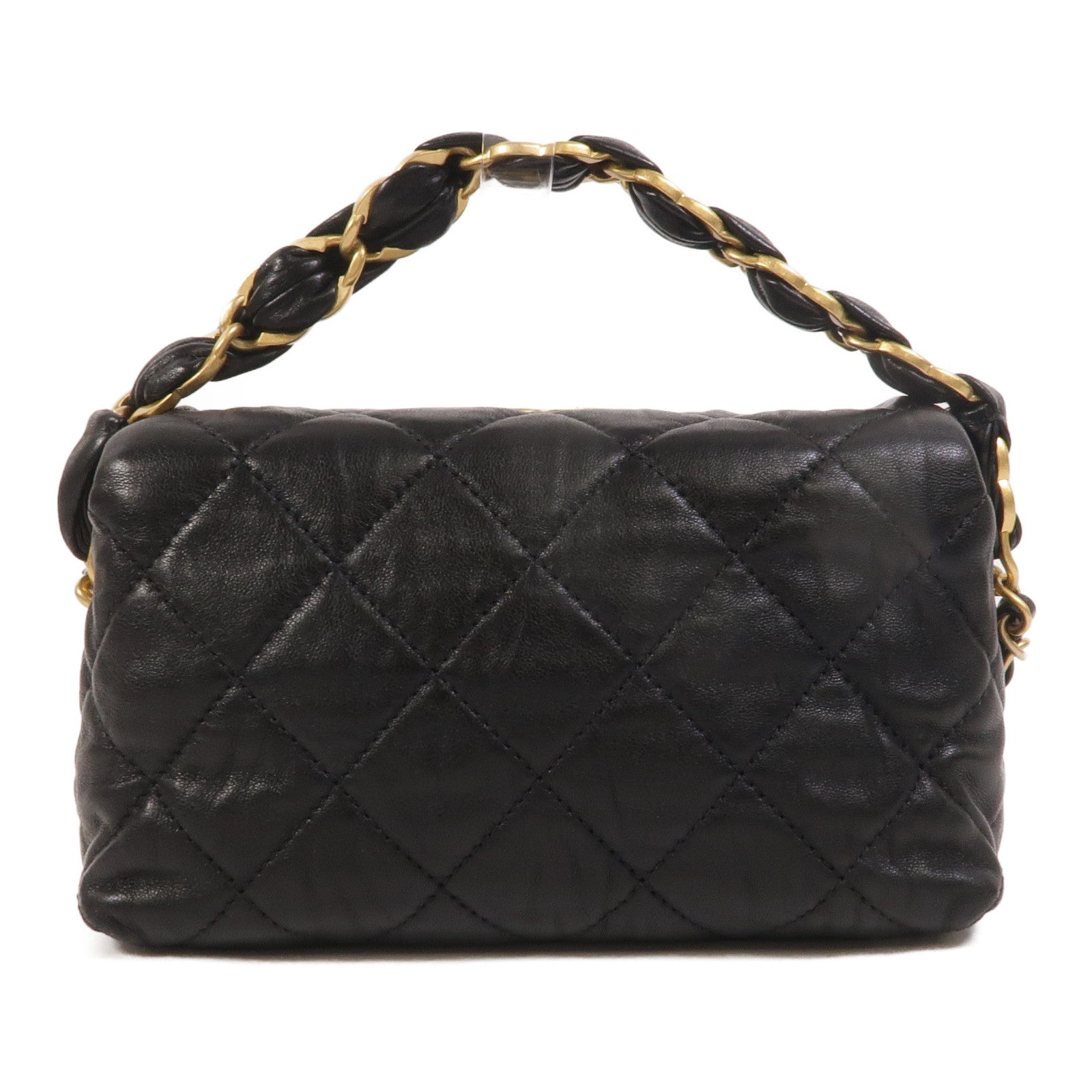 CHANEL 羊皮皮革Hobo Bag手挽肩背兩用袋