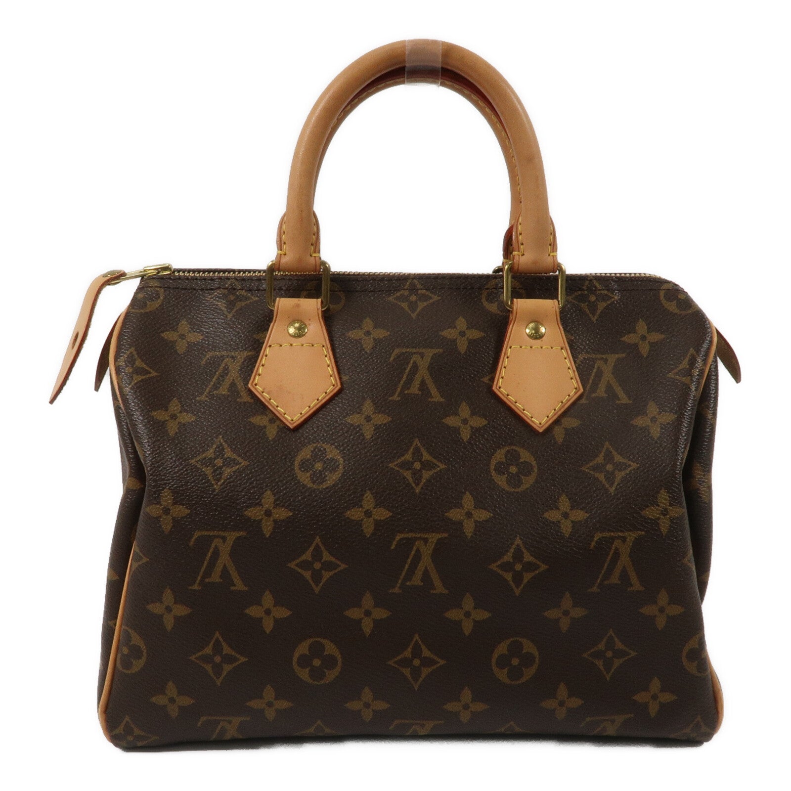 LOUIS VUITTON Monogram Speedy 25金扣手挽袋