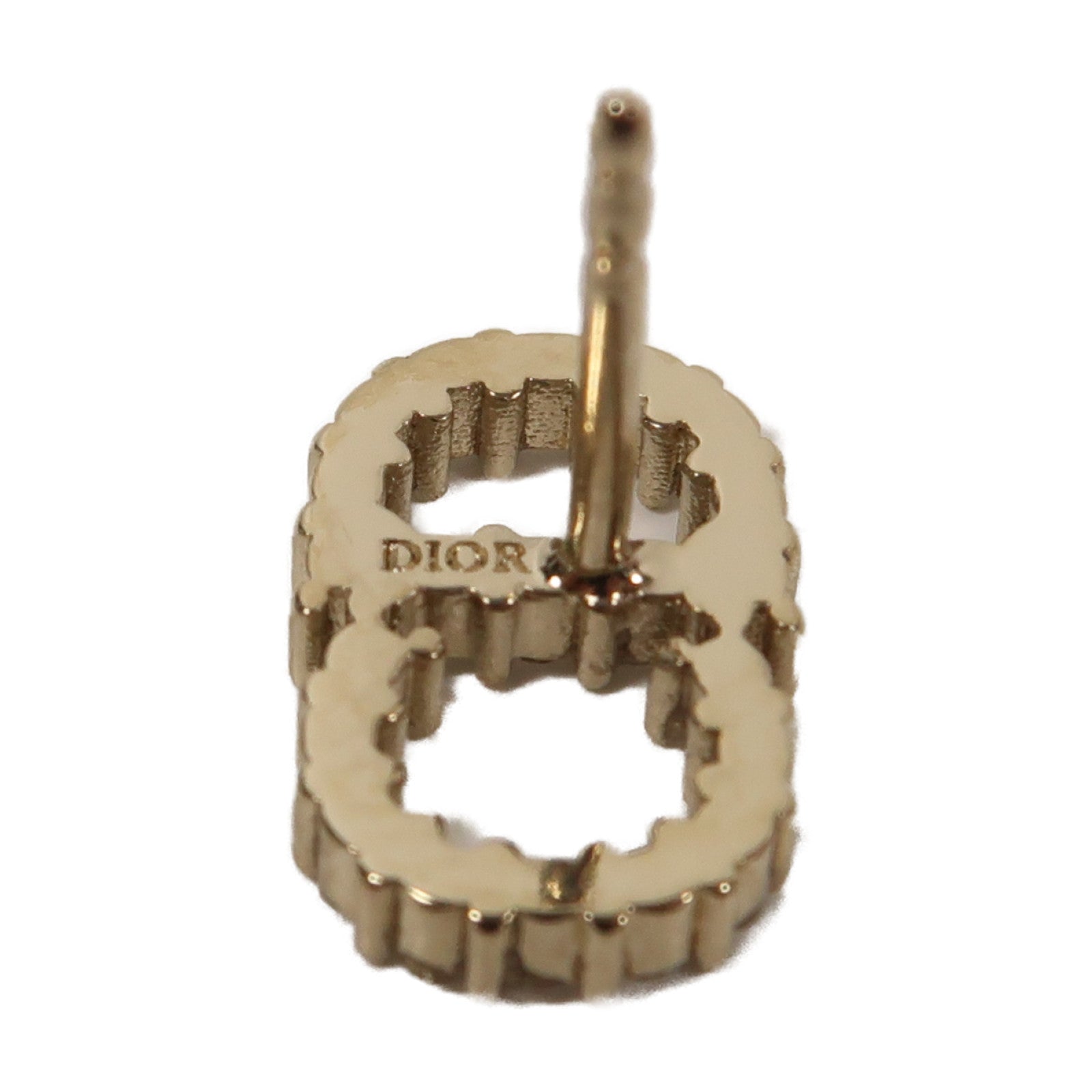 Dior 金屬CD Earrings耳環金色