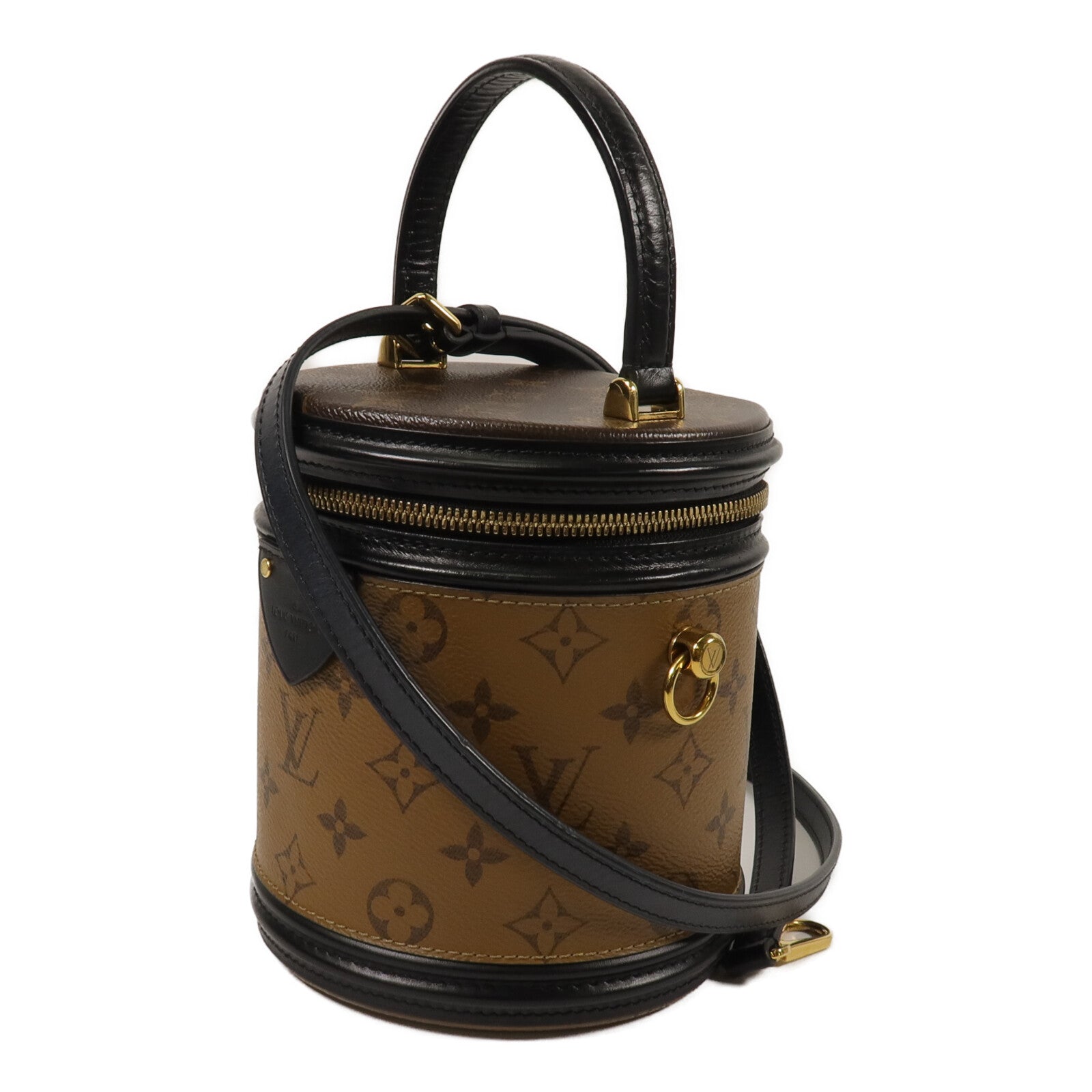 LOUIS VUITTON Monogram Reverse Cannes手挽肩背兩用袋