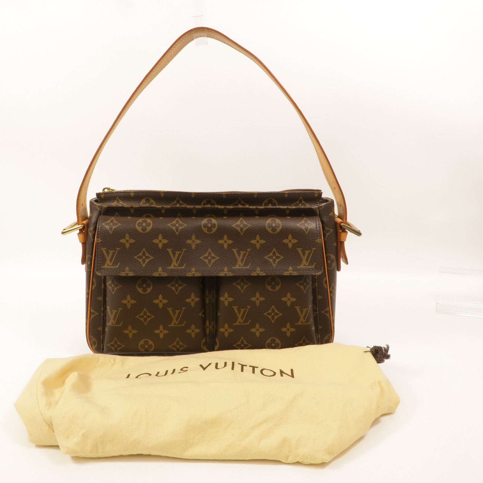 LOUIS VUITTON Monogram Viva Cite GM肩背袋