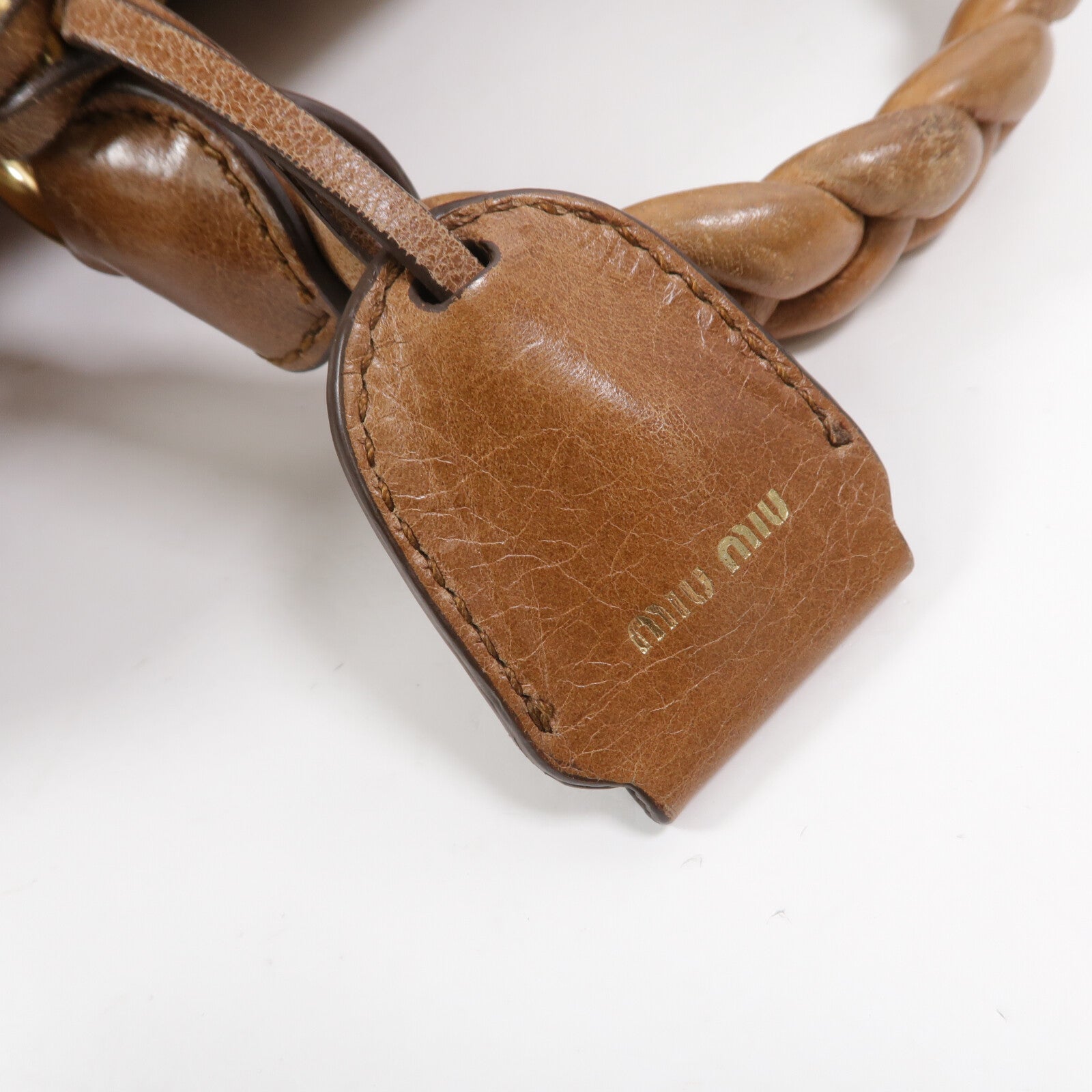 Miu Miu 牛皮皮革Shoulder Bag手挽肩背兩用袋