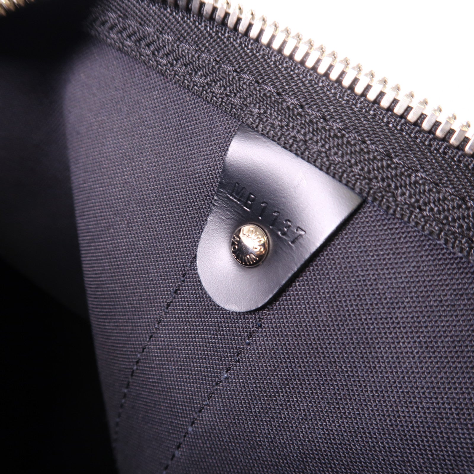 LOUIS VUITTON Damier Graphite Keepall 45 Bandouliere銀扣手挽肩背兩用袋