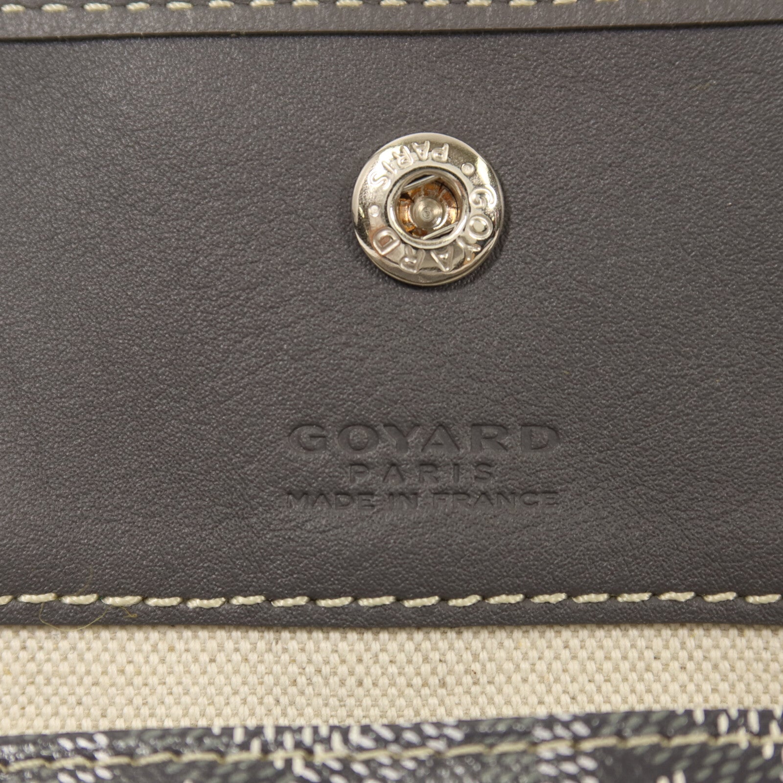 GOYARD 塗層帆布/牛皮皮革Anjou GM手挽袋