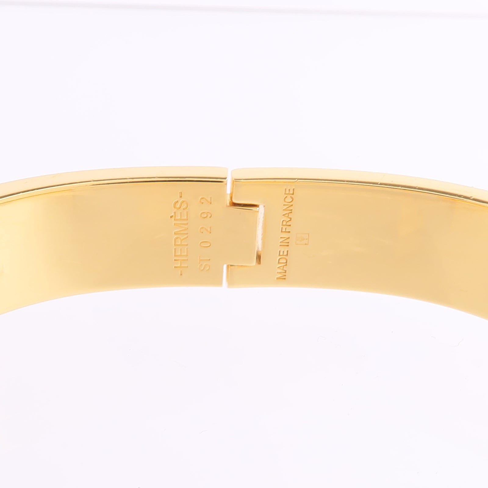 HERMES 金屬/琺瑯Clic H Bracelet手鐲