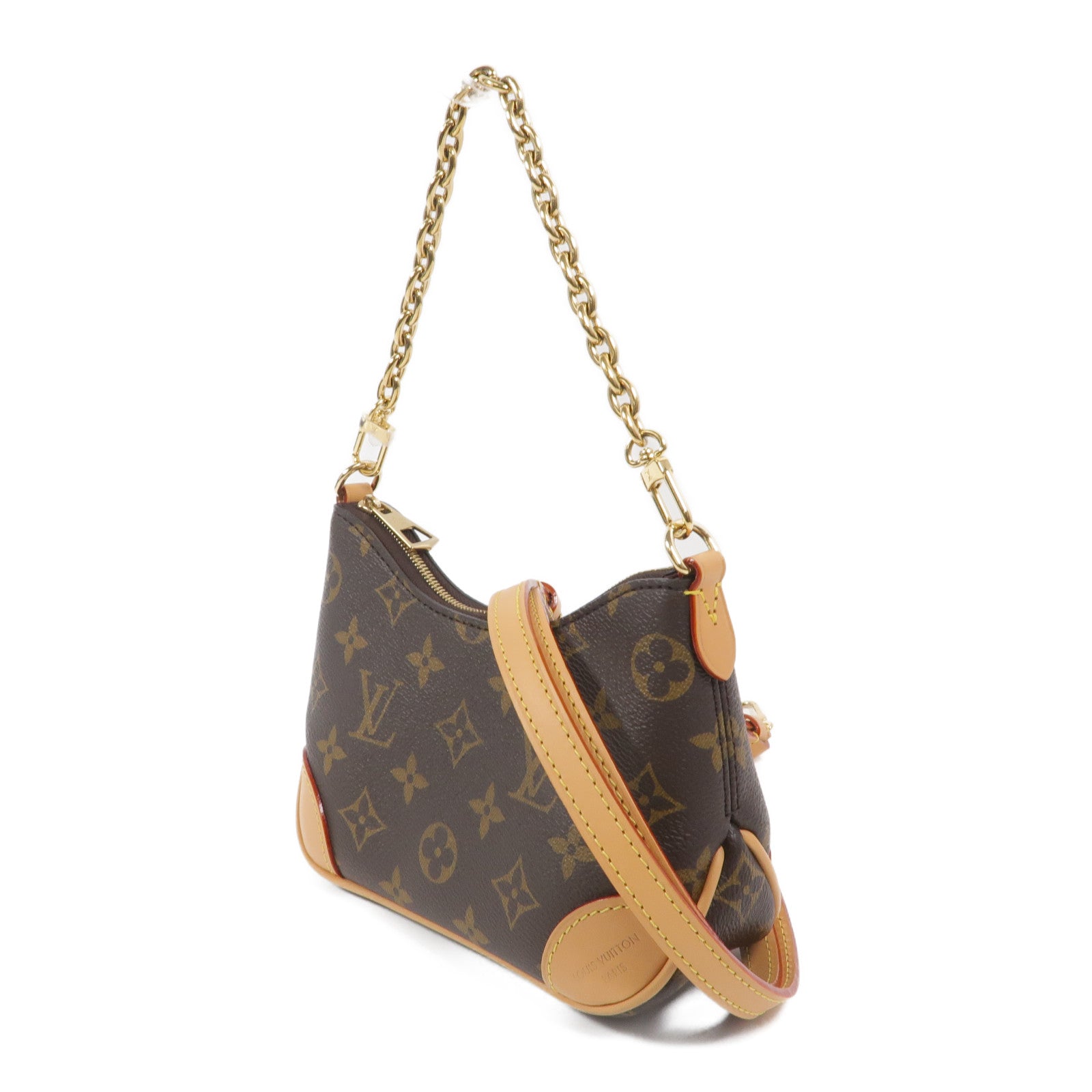 LOUIS VUITTON Monogram Nano Boulogne手挽肩背兩用袋