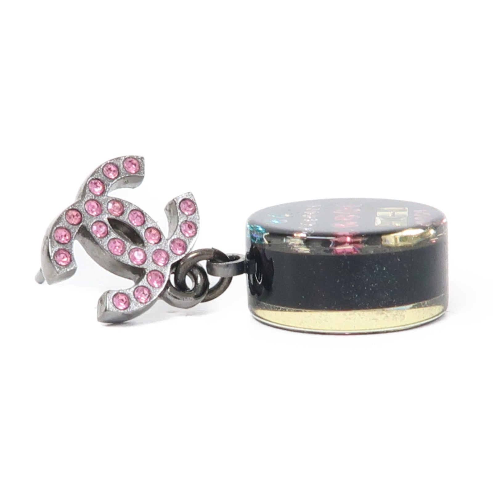 CHANEL PVC Earrings耳環黑色