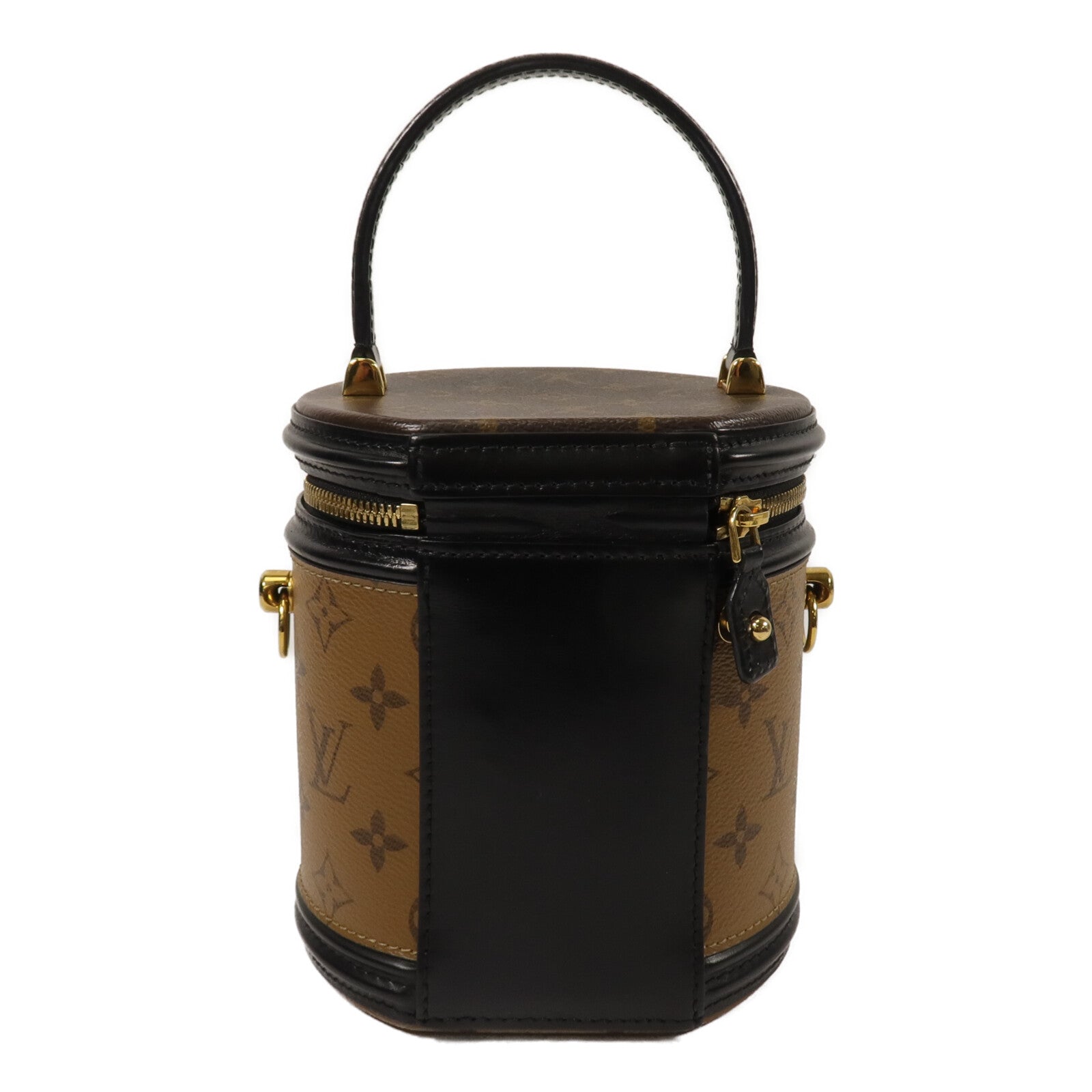 LOUIS VUITTON Monogram Reverse Cannes手挽肩背兩用袋