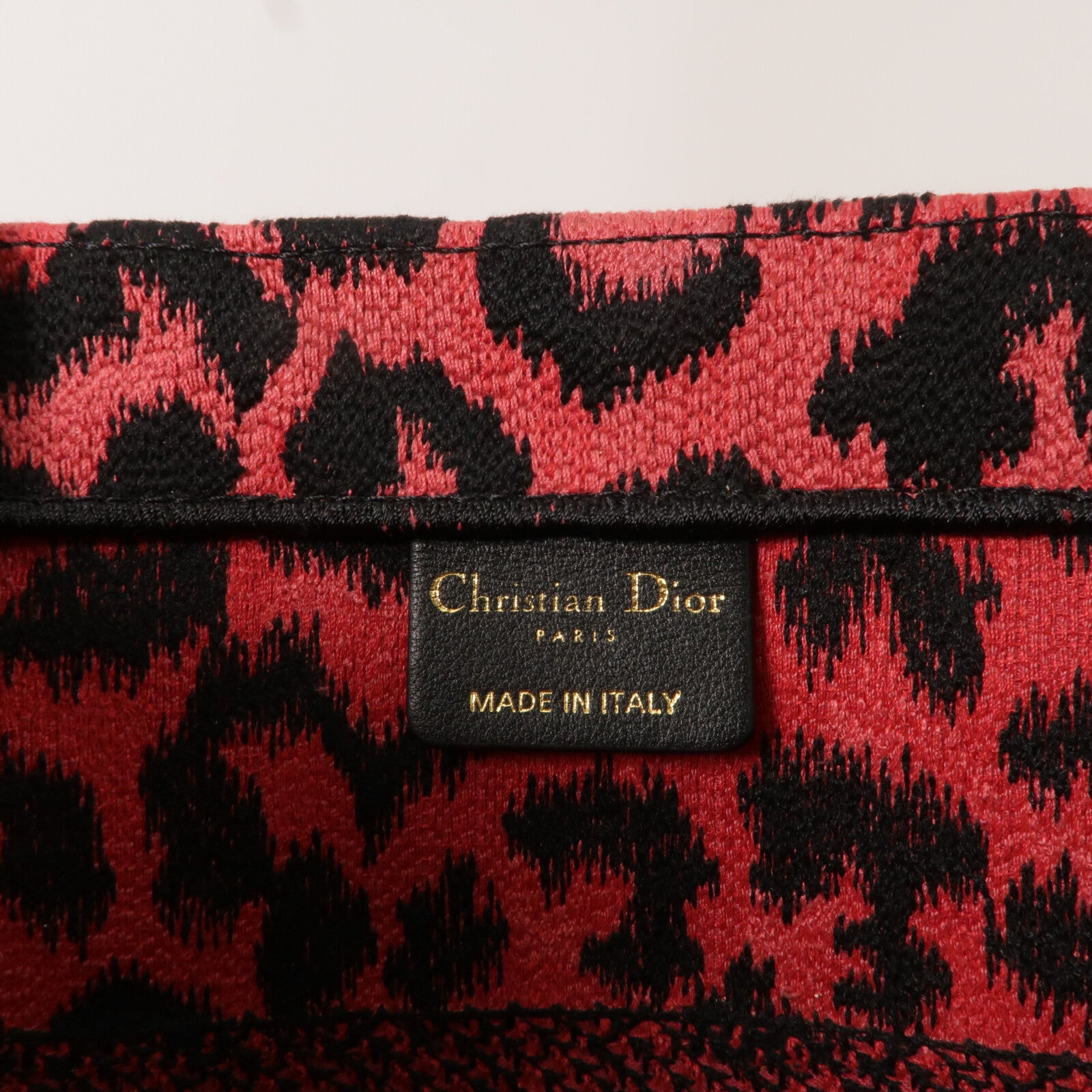Dior 帆布Mizza Book Tote Medium手挽袋