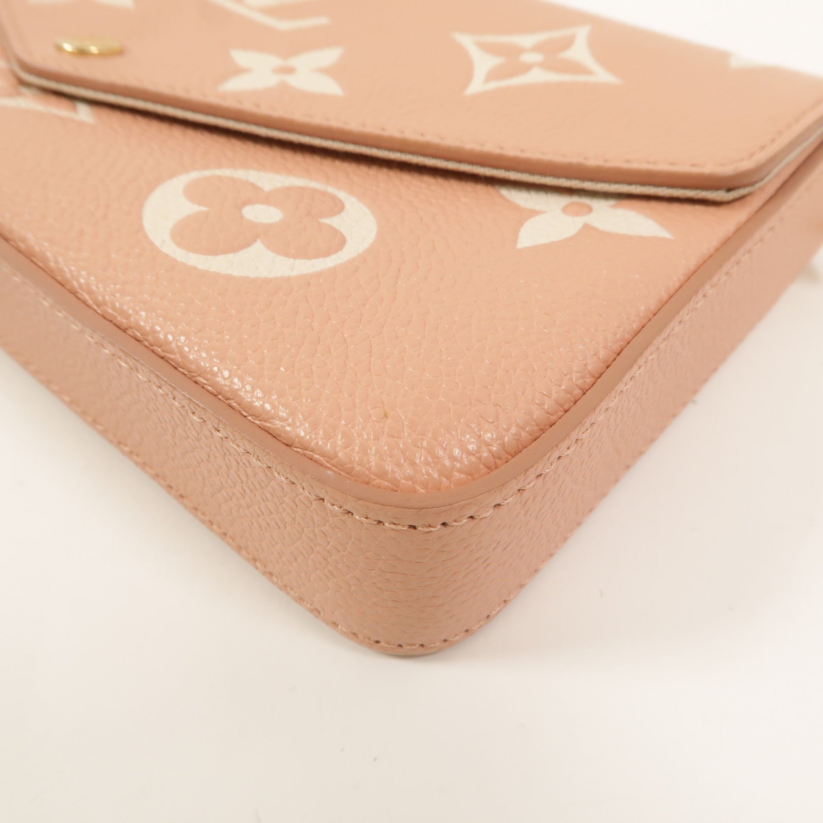 LOUIS VUITTON Monogram Empreinte Pochette Felicie鏈帶肩背袋