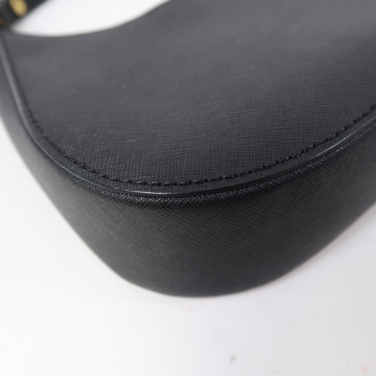 Tory Burch 牛皮皮革Shoulder Bag金扣肩背袋黑色