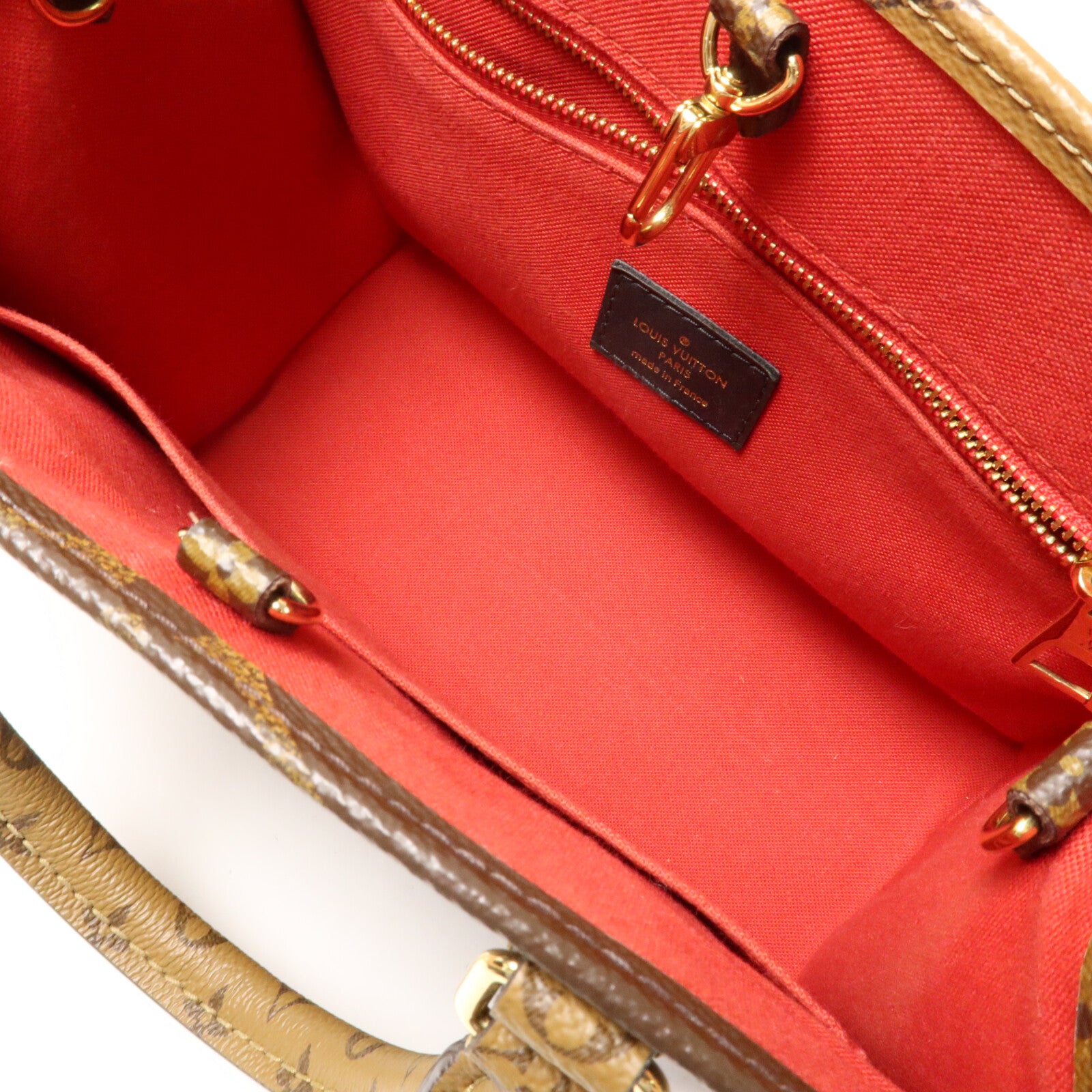 LOUIS VUITTON Monogram Giant On The Go PM手挽肩背兩用袋
