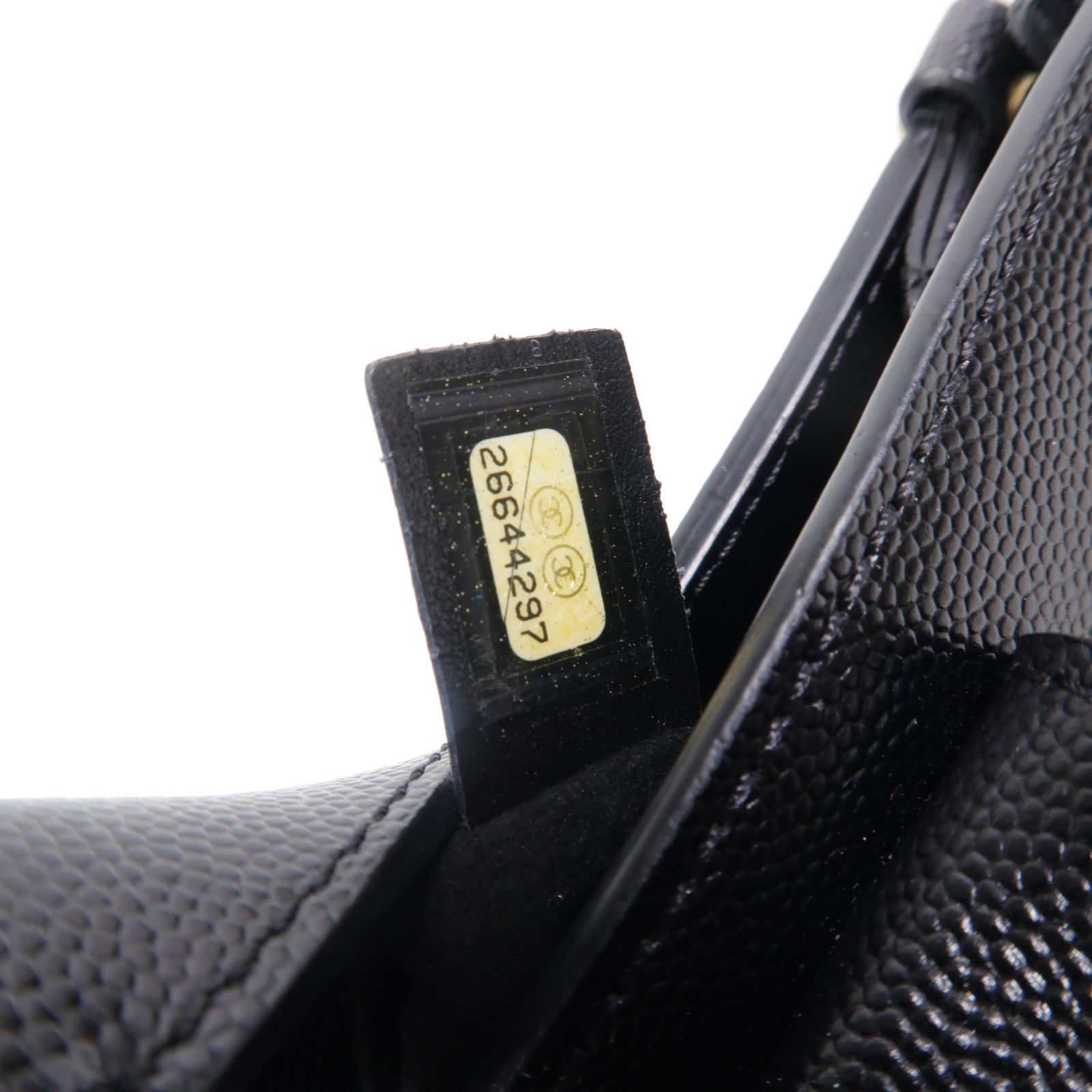 CHANEL 牛皮皮革Deauville Tote鏈帶手挽肩背兩用袋