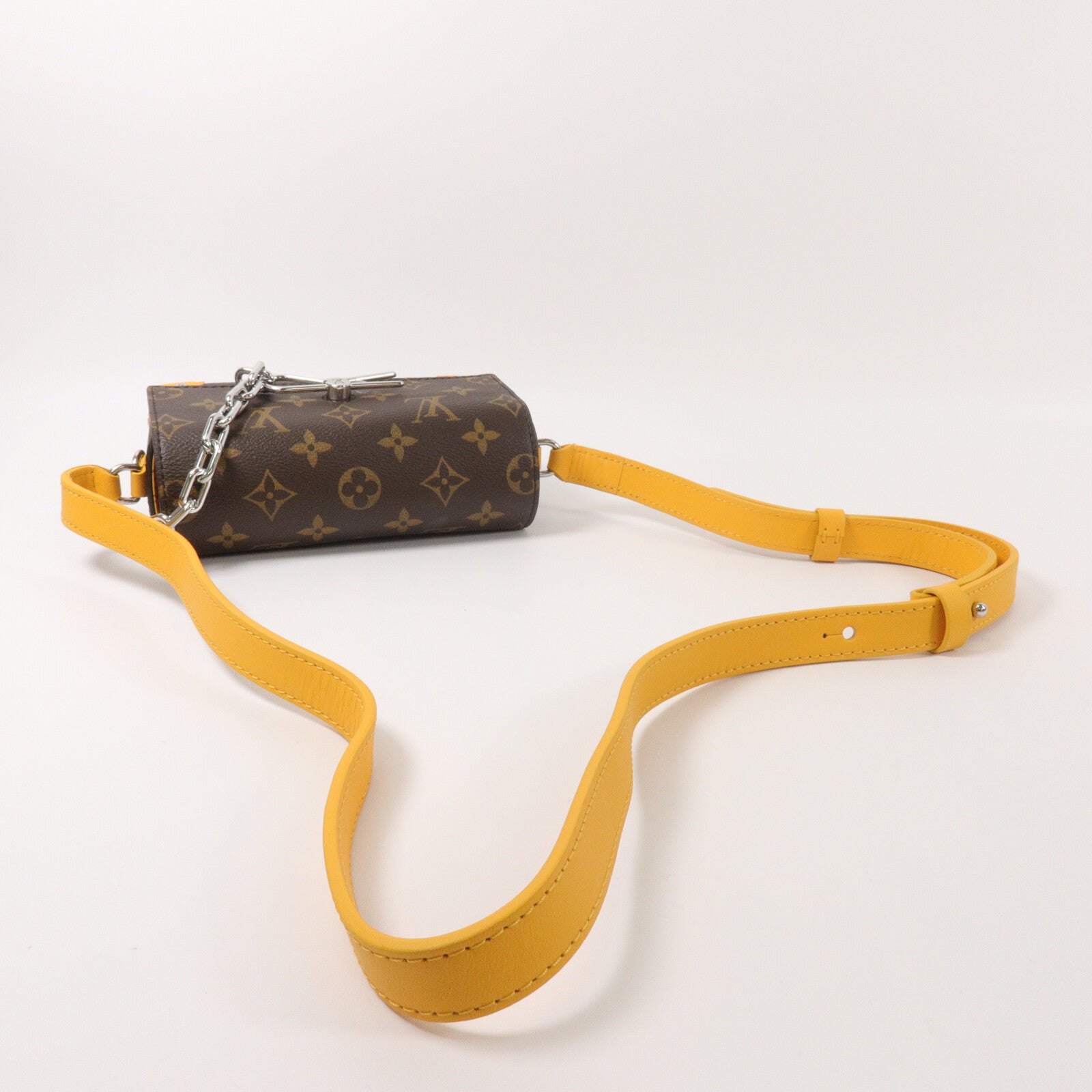 LOUIS VUITTON Monogram Macassar Steamer Wearable Wallet肩背袋