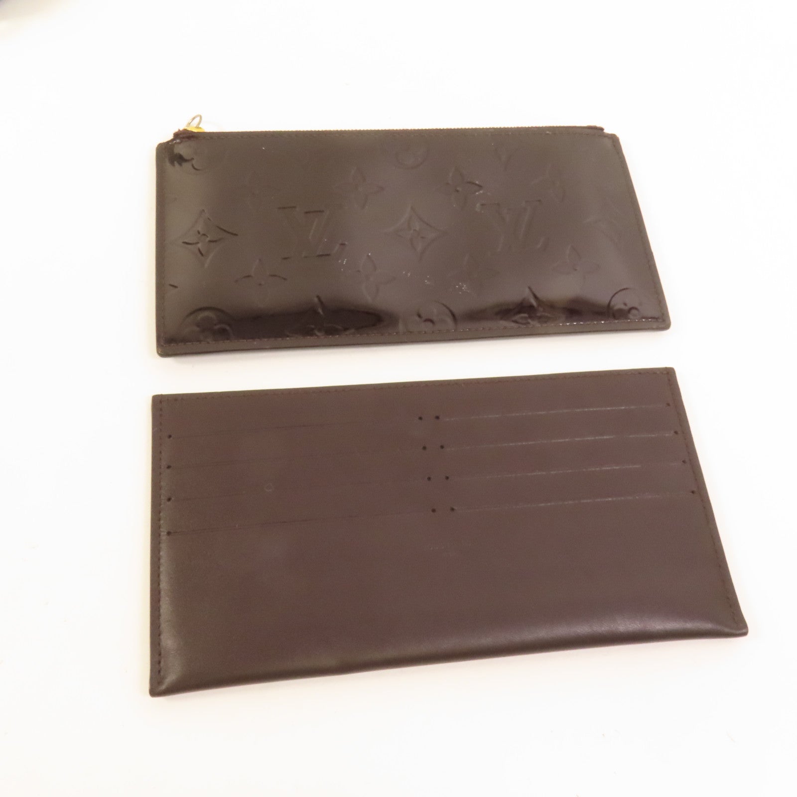 LOUIS VUITTON Vernis Pochette Felicie金扣肩背袋