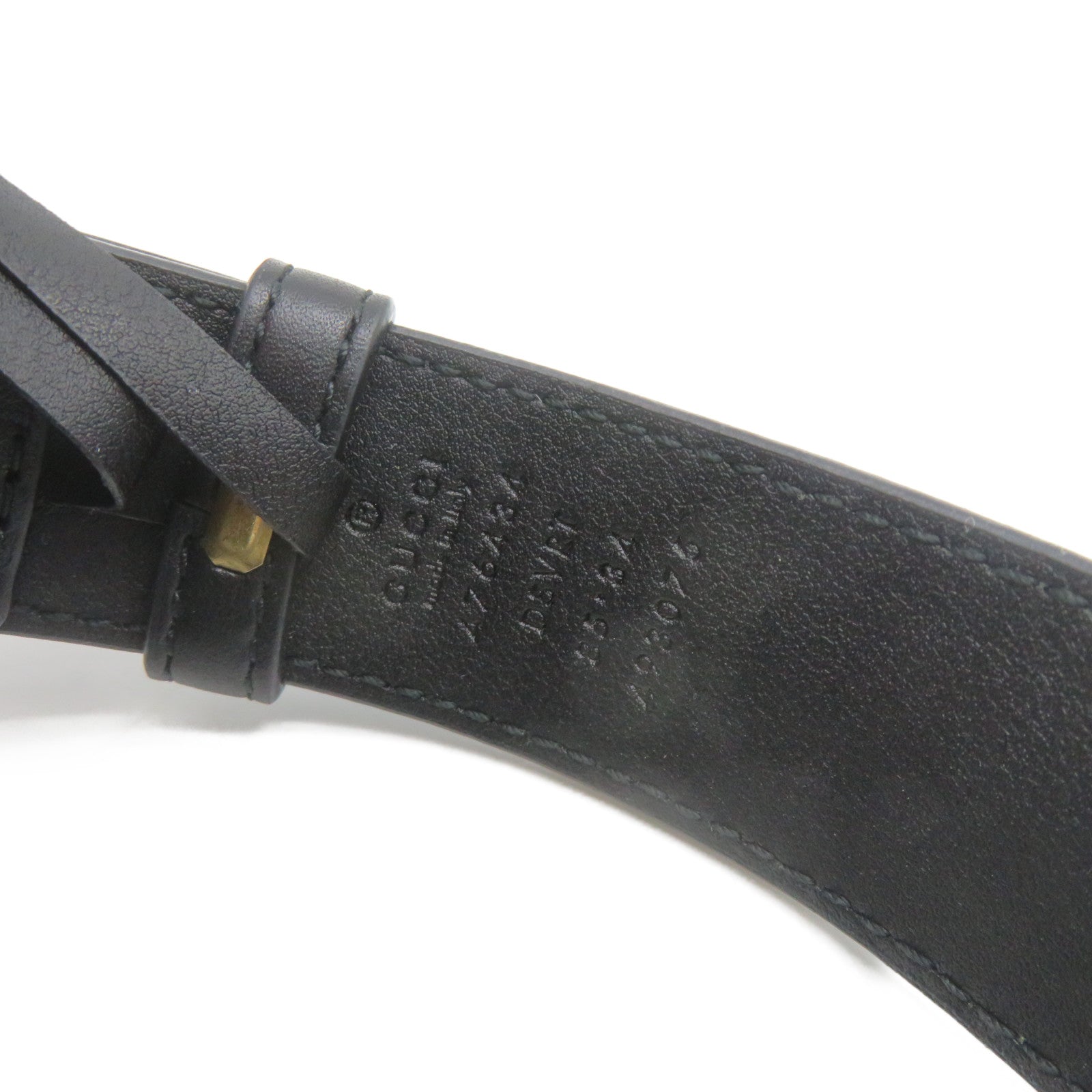 GUCCI 【激減優惠】牛皮皮革GG Marmont Belt Bag腰包黑色
