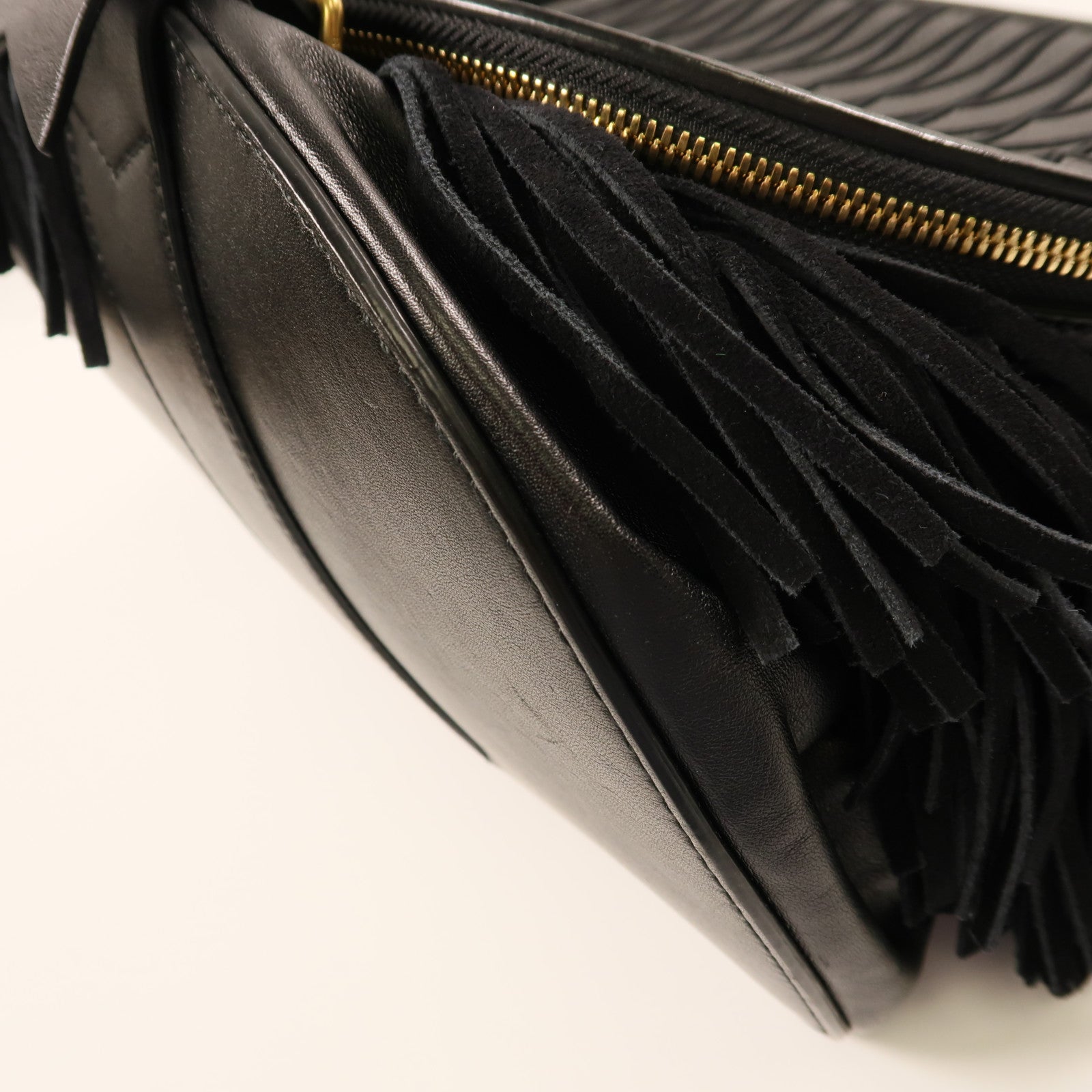 BALLY 牛皮皮革Shoulder Bag金扣手挽肩背兩用袋黑色
