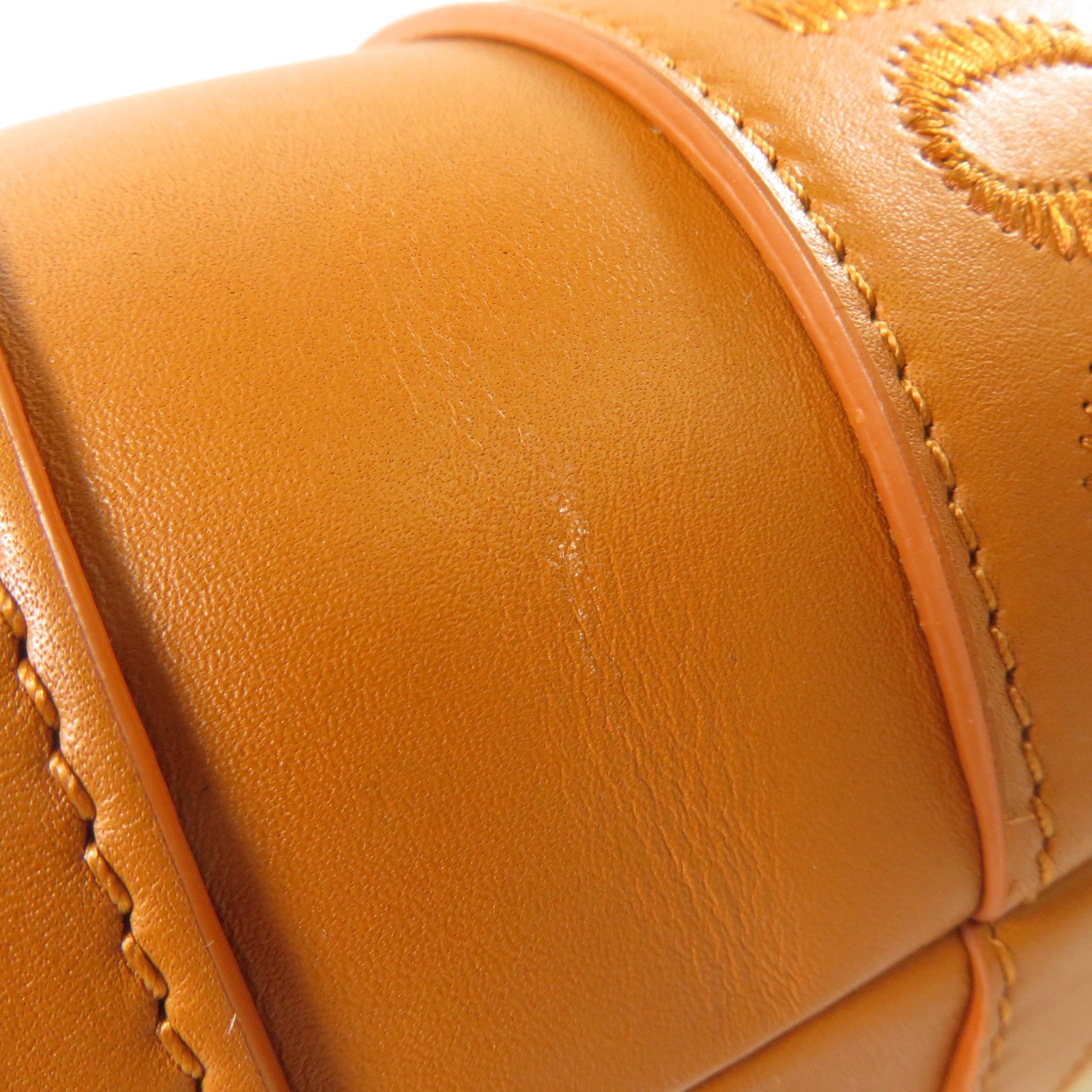 Chloe **【激減優惠】牛皮皮革Tote Bag金扣手挽肩背兩用袋啡色