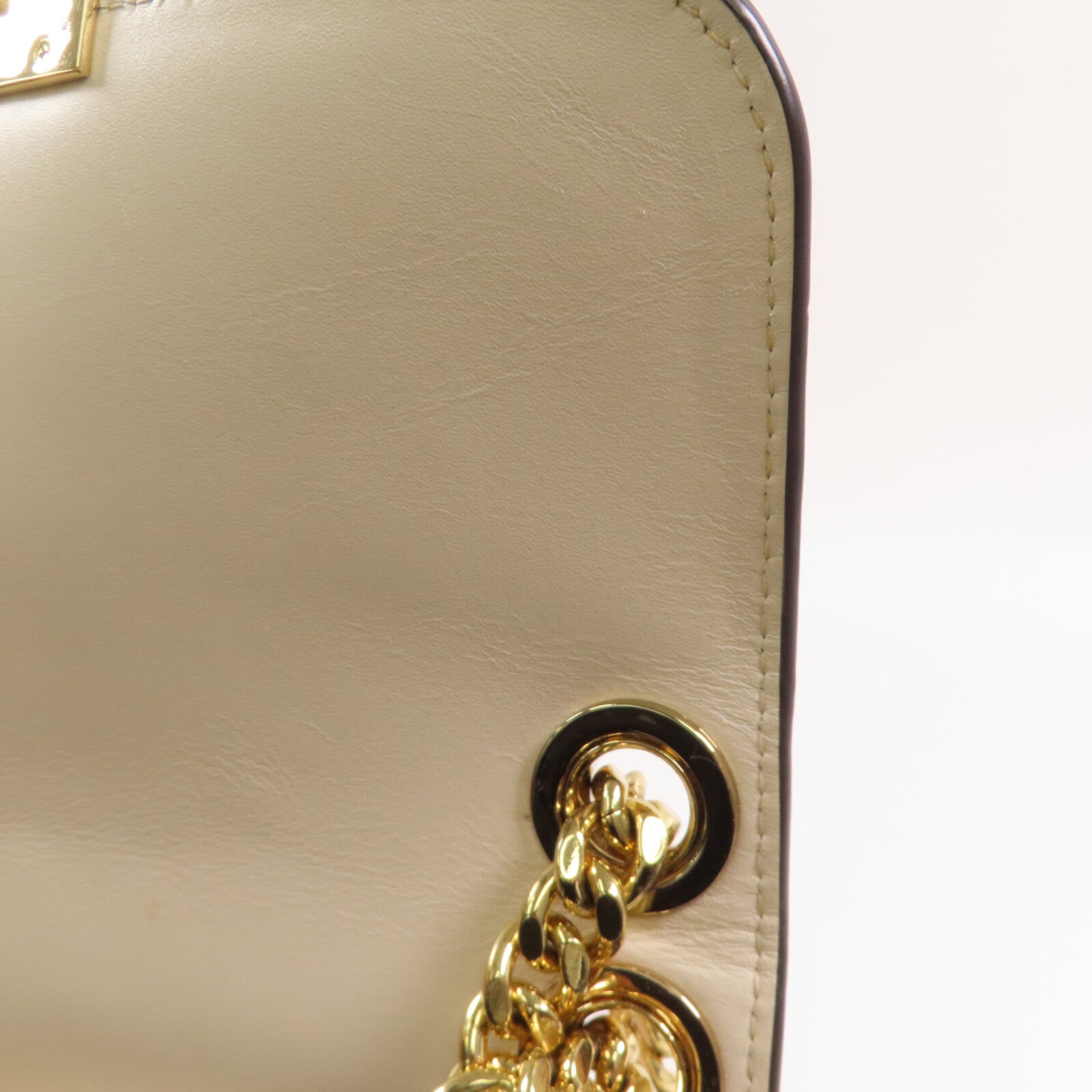 Michael Kors 【激減優惠】牛皮皮革Chain Shoulder Bag金扣鏈帶肩背袋