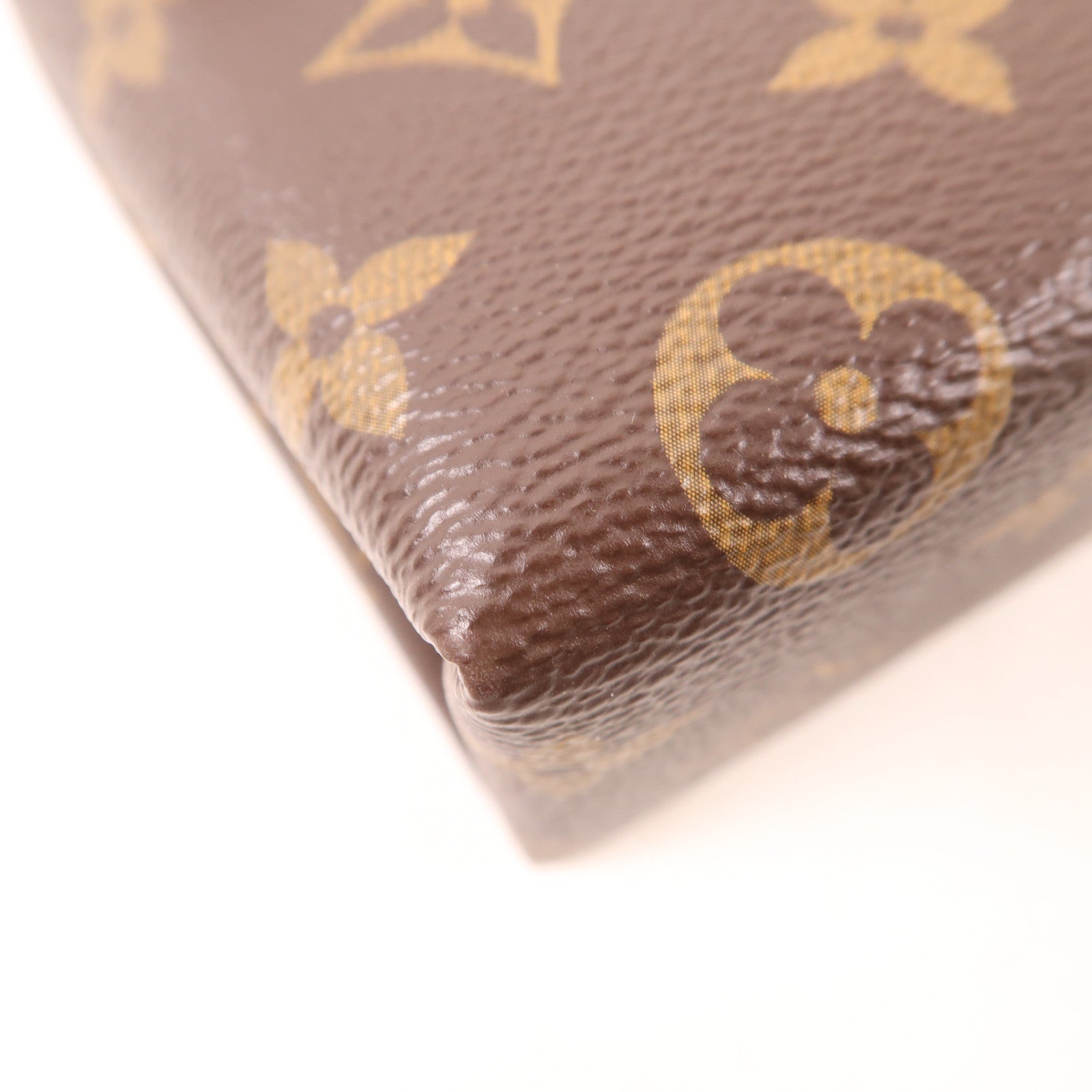 LOUIS VUITTON Monogram Locky BB金扣手挽肩背兩用袋棕色